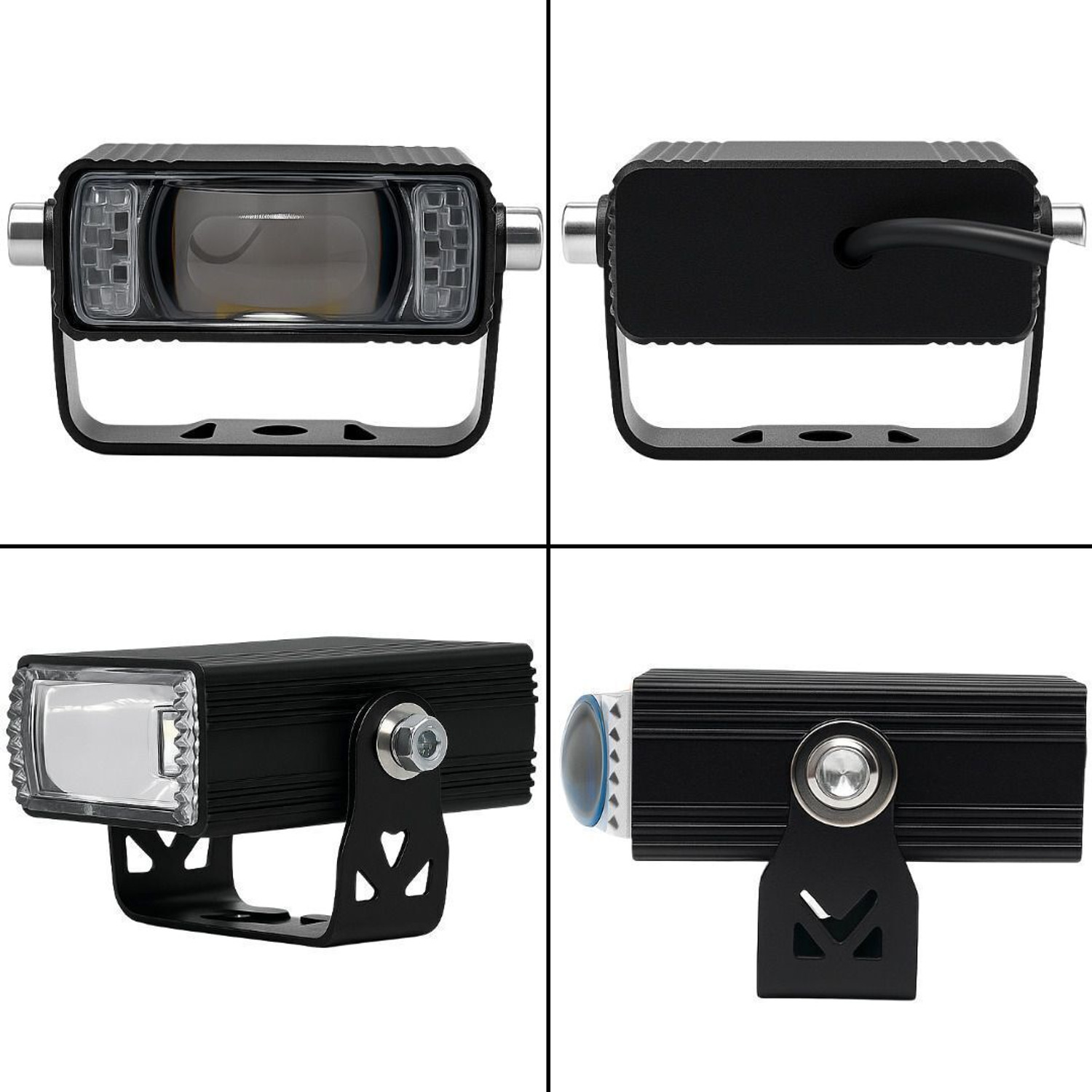 Image of AutoPowerz Yellow /White & Red /Blue 40 Watt Slim Drive Fog Light Fog Lamp Car, Motorbike, Truck, Van LED (12 V, 40 W)