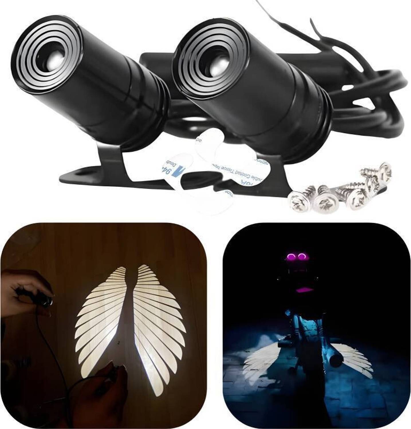 Flipkart Angel Wing Light White Fog Lamp - Image 1