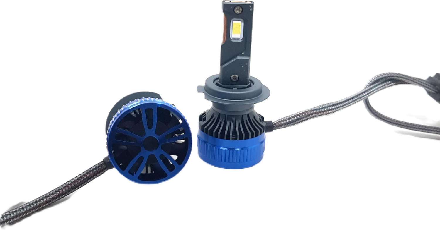 Image of LIU HJG White LED 120W H7 Fitting Headlight Bulb Headlight Car, Motorbike, Truck LED (12 V, 120 W)