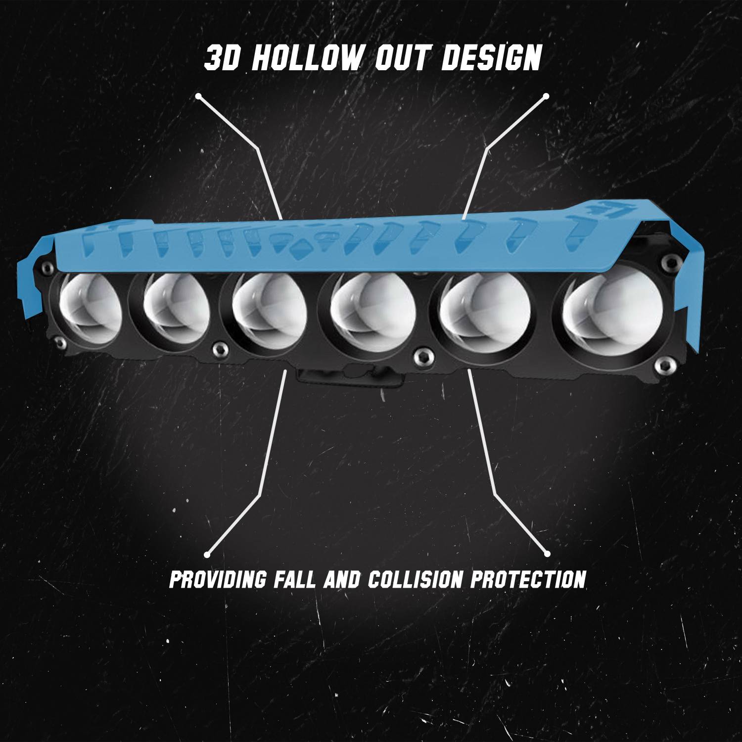 automunk Six Lens LED Fog Lamp - Image 4