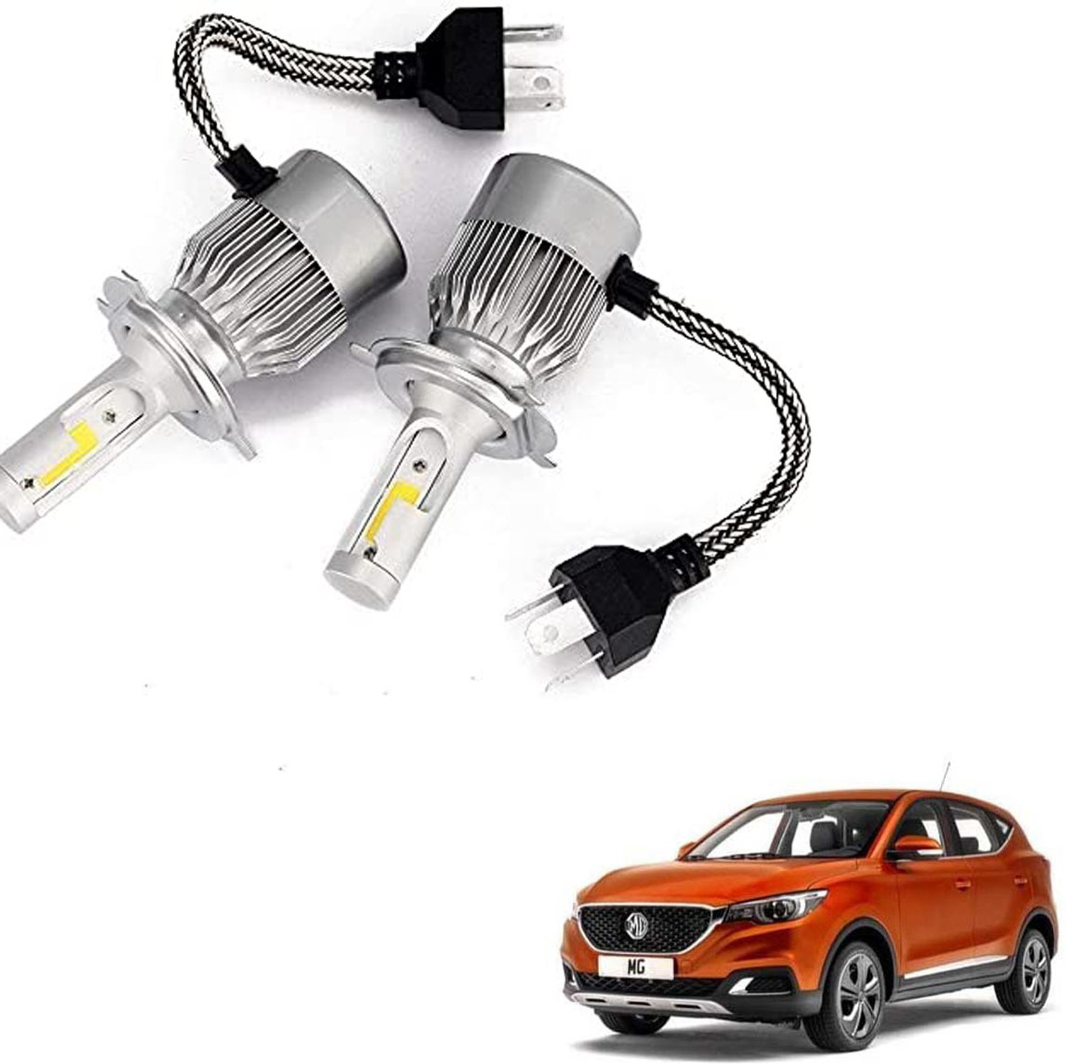 Image of ZULUSTYL C6H4 Universal Led Headlight Halogen Bulb Light-05 Headlight Car, Motorbike, Truck, Van LED (12 V, 36 W)