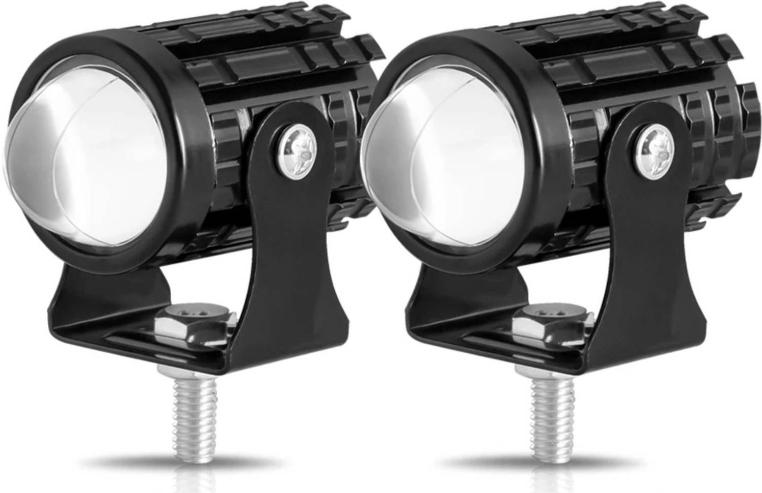 aksmit Spotlight | High & Low Beam | White & Yellow Light Fog Lamp Car, Motorbike, Truck LED (11 V, 20 W)