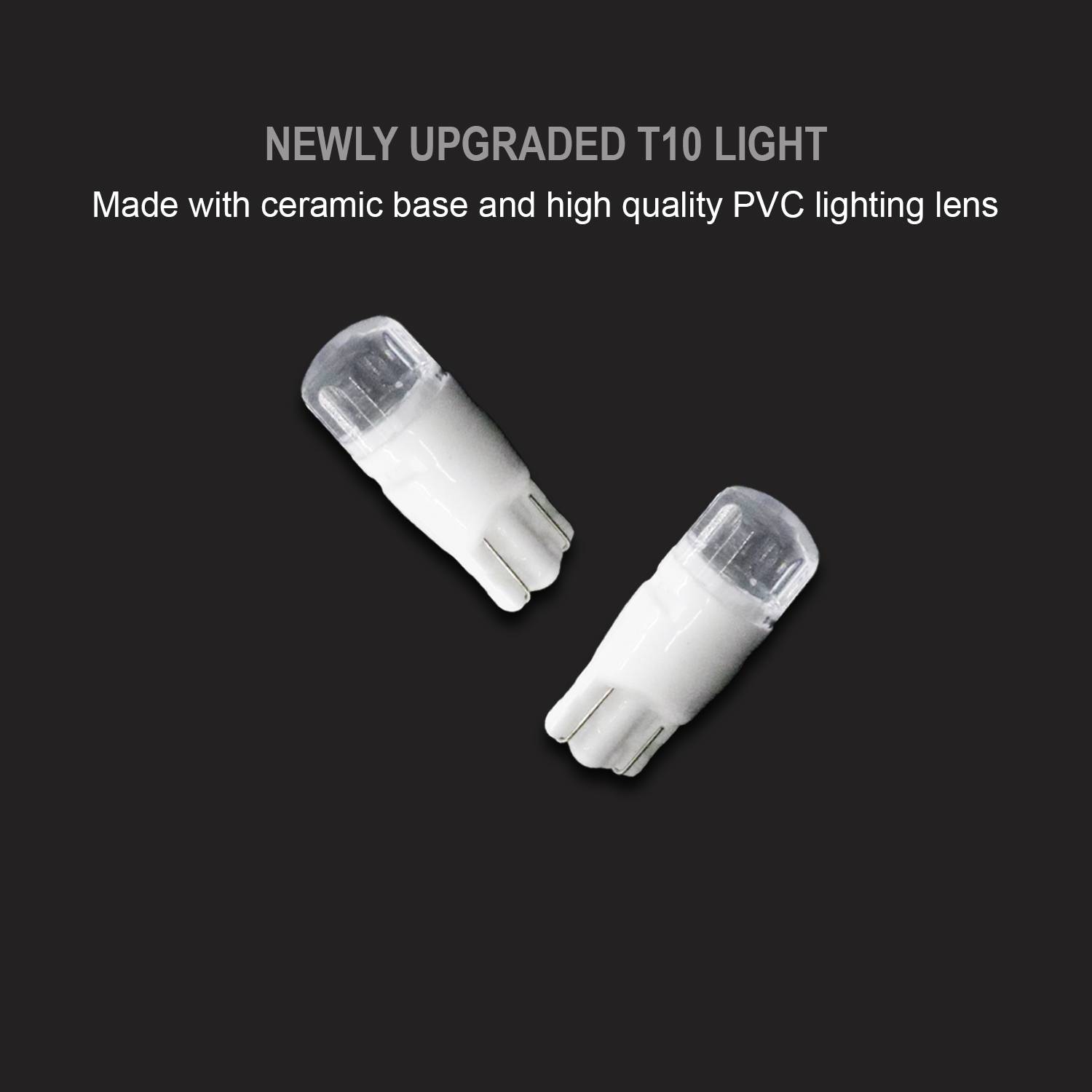 AutoPowerz T10 Ceramic Clear Lens Bulb Light for Cars and Bikes Parking Light Car, Motorbike, Van LED (12 V, 5 W)