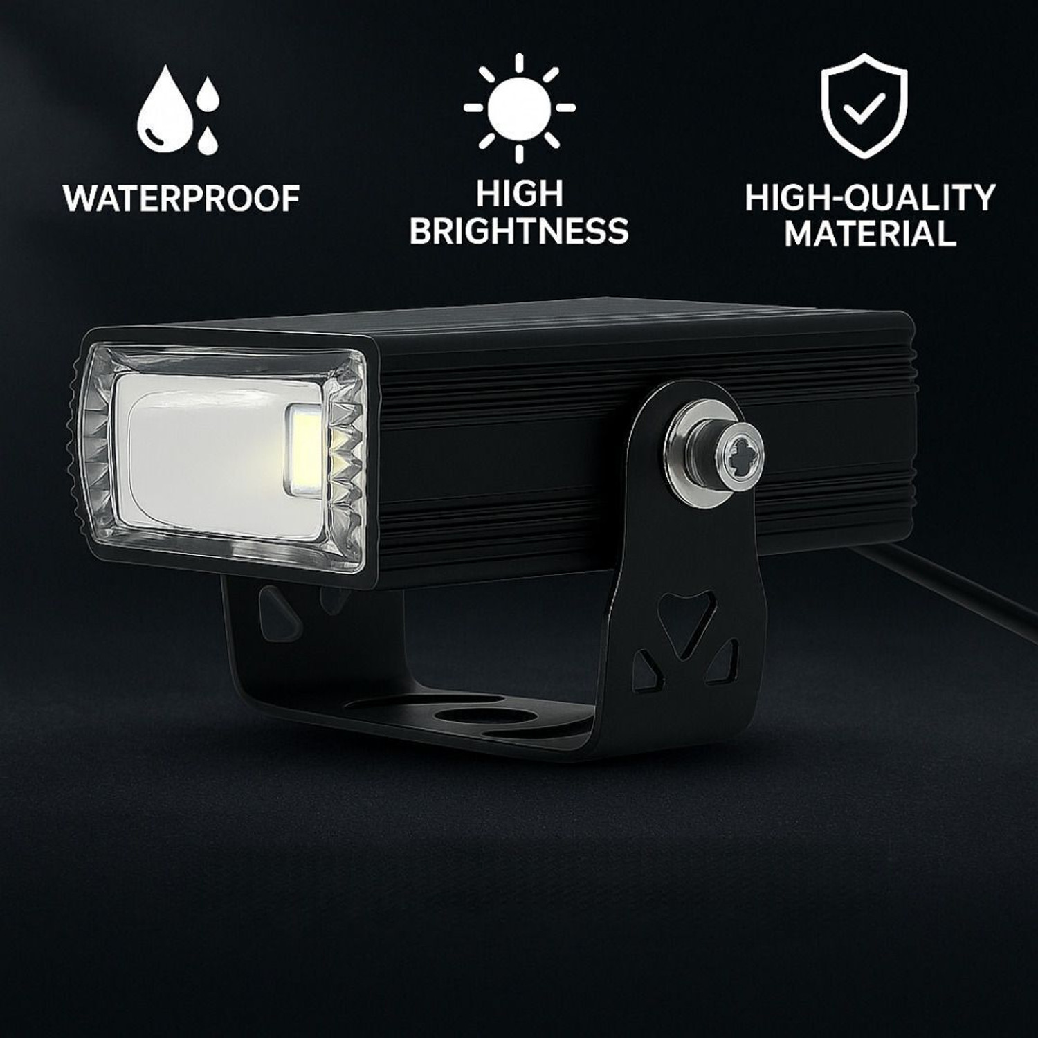 Image of AutoPowerz Yellow /White & Red /Blue 40 Watt Slim Drive Fog Light Fog Lamp Car, Motorbike, Truck, Van LED (12 V, 40 W)