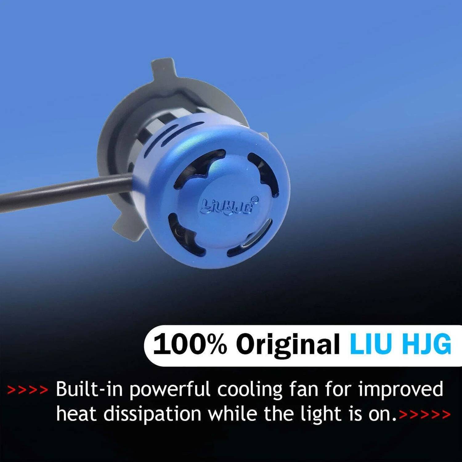 LIU HJG White LED H4 Headlight Bulb 12V 60W - Image 4