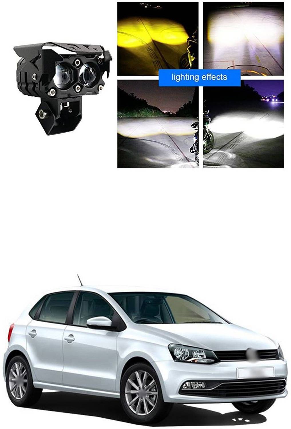 XZRTZ LED Headlight for Volkswagen Polo GT Price in India - Buy
