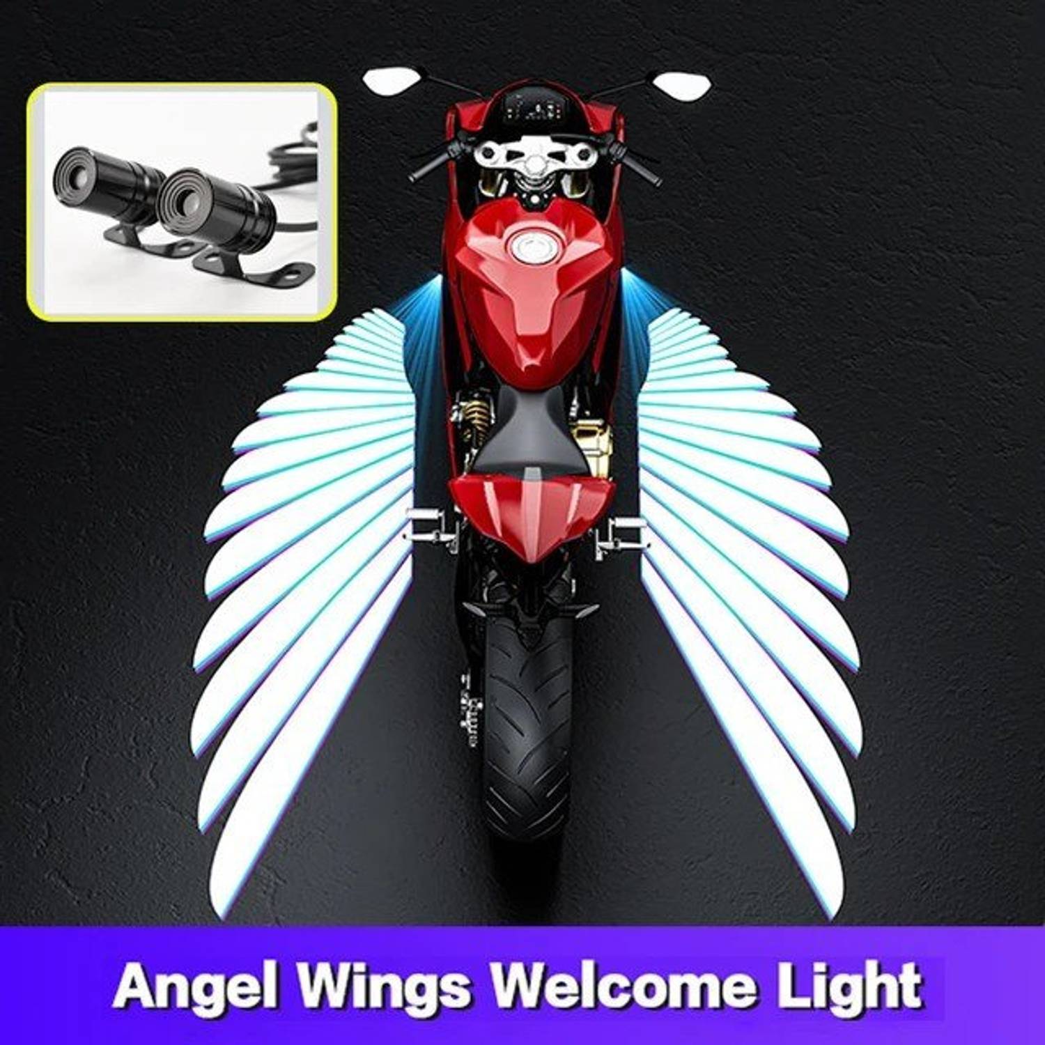 Flipkart Angel Wing Light White Fog Lamp - Image 4