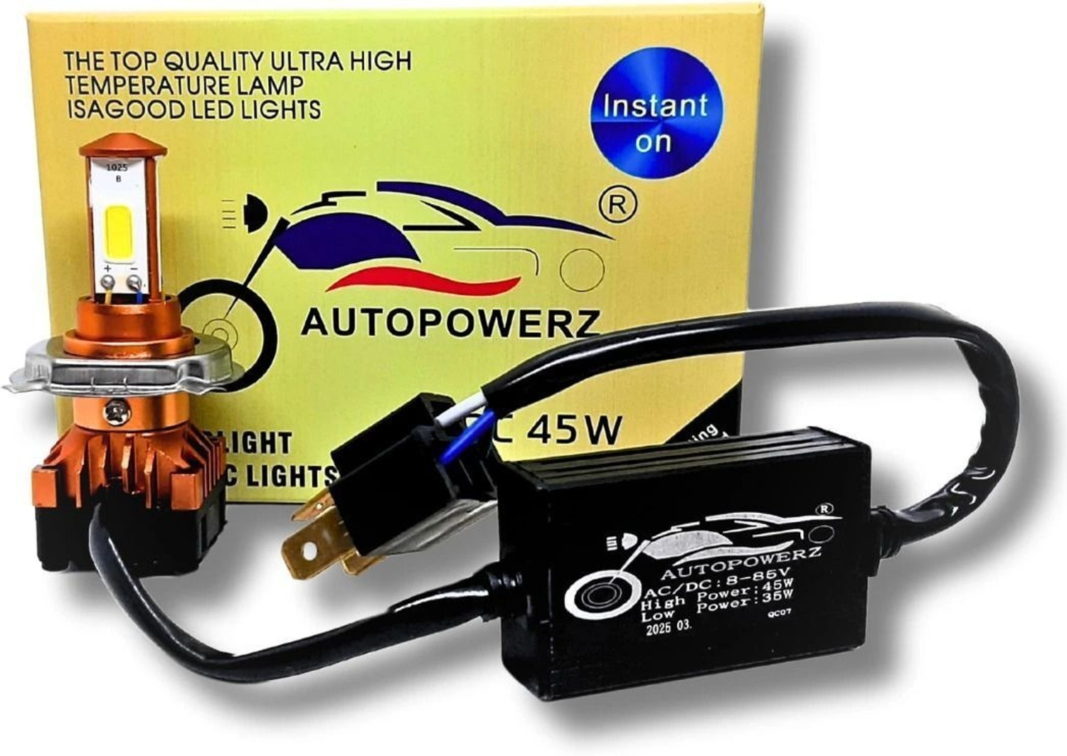 Image of AutoPowerz Super Bright 40 Watt Headlight Bulb Headlight Motorbike LED (12 V, 40 W)