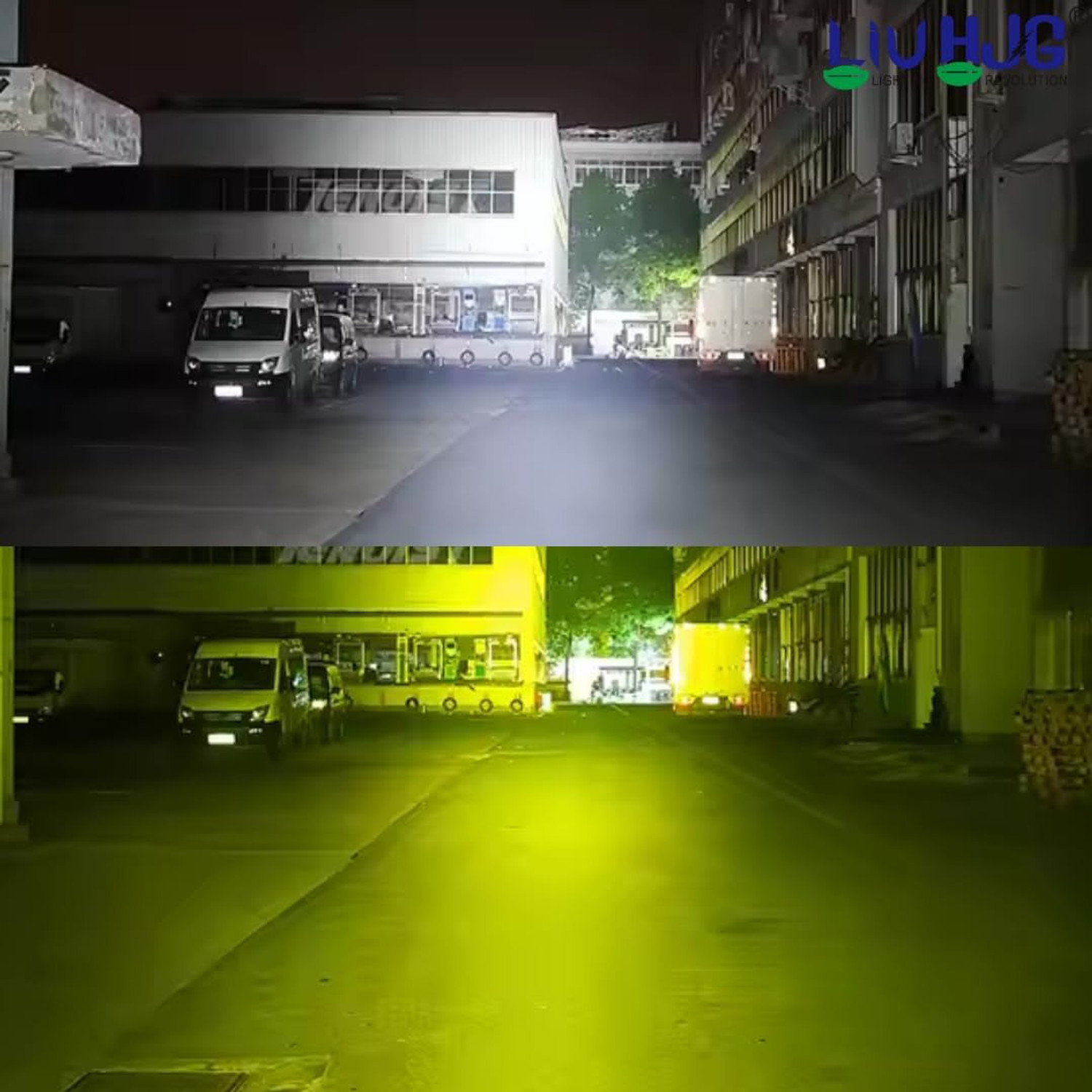 Image of LIU HJG Laser Canon Super Bright LED Fog Light Waterproof Fog Light Fog Lamp Car, Motorbike, Truck, Van LED (12 V, 120 W) (Universal For Bike, Universal For Car, Pack of 2)