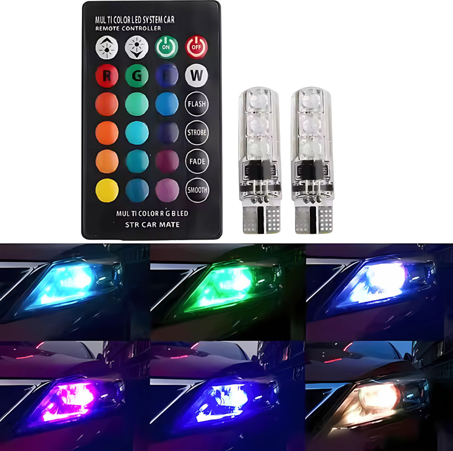 Image of Autopz Front, Rear, Side LED Indicator Light for Universal For Bike, Universal For Car Universal For Bike, Universal For Car