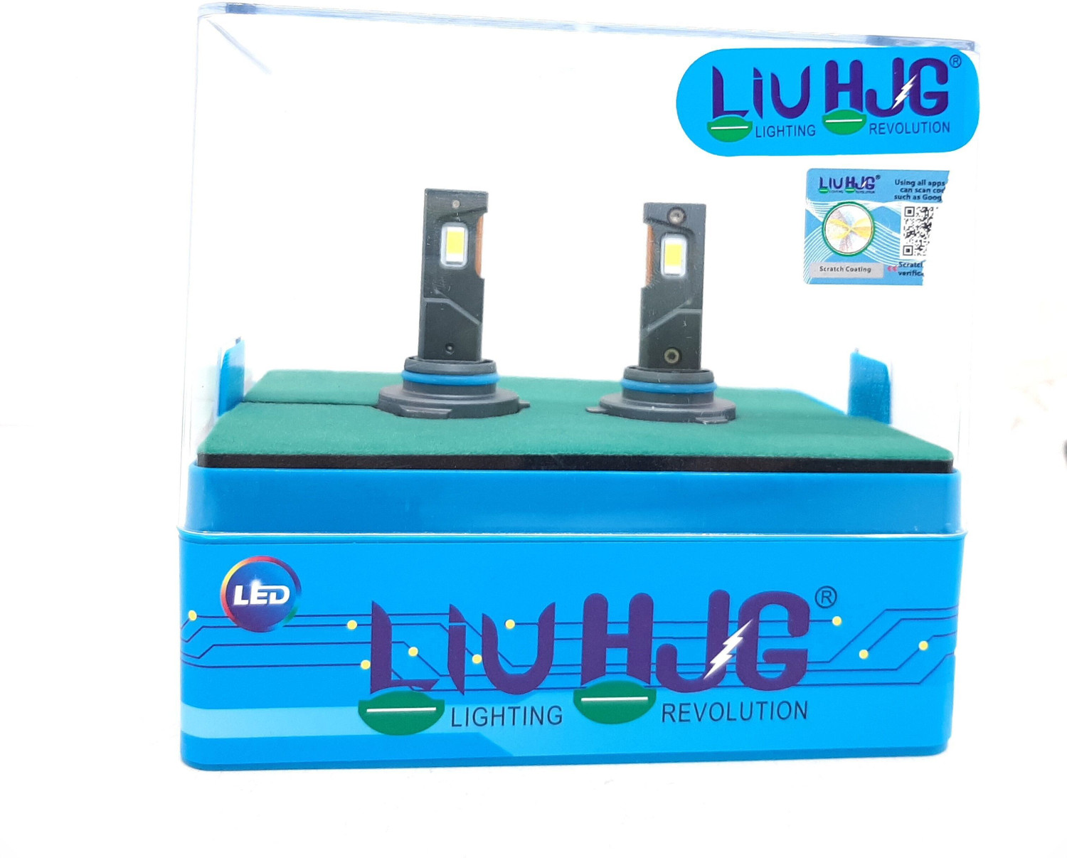 Image of LIU HJG White LED 180 Watt 9005 Fitting Headlight Bulb Headlight Car, Motorbike, Truck LED (12 V, 180 W)