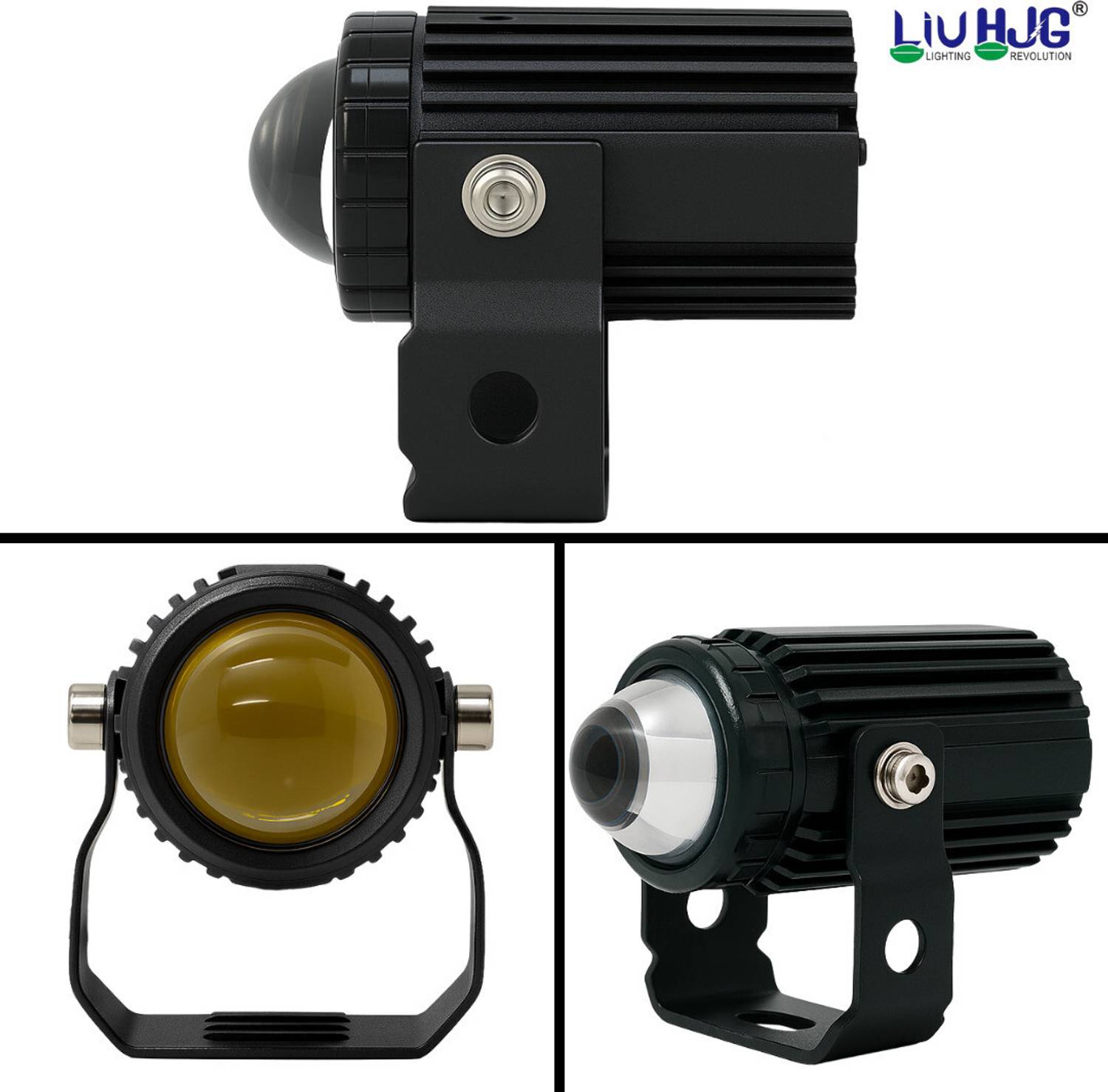 LIU HJG Yellow Mini LED Fog Lamp for Motorbike (9V, 40W) - Image 3