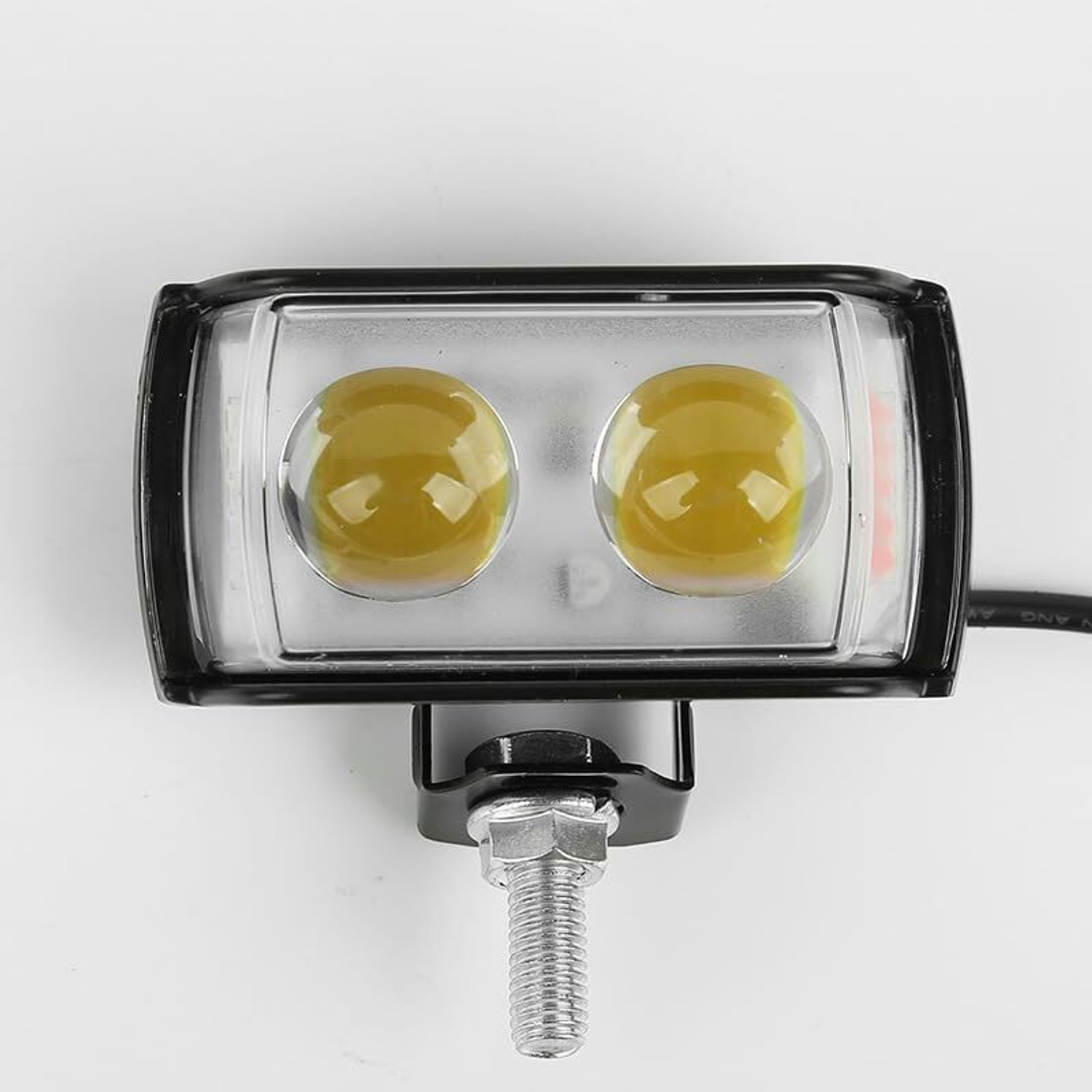 Image of RACER'S EDGE G10 LED Fog Light White & Yellow Color With Flashing Fog Lamp Motorbike, Car LED (12 V, 15 W)