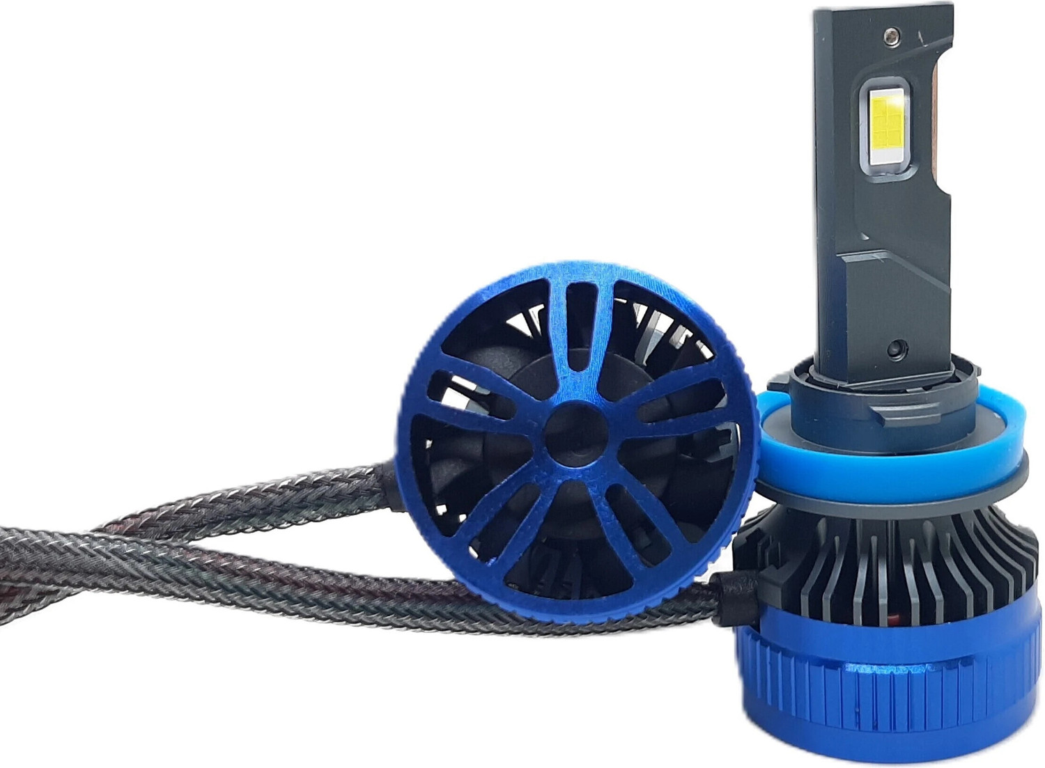 Image of LIU HJG White LED 120 Watt H8 /H9 /H11 Fitting Headlight Bulb Headlight Car, Motorbike, Truck LED (12 V, 120 W)