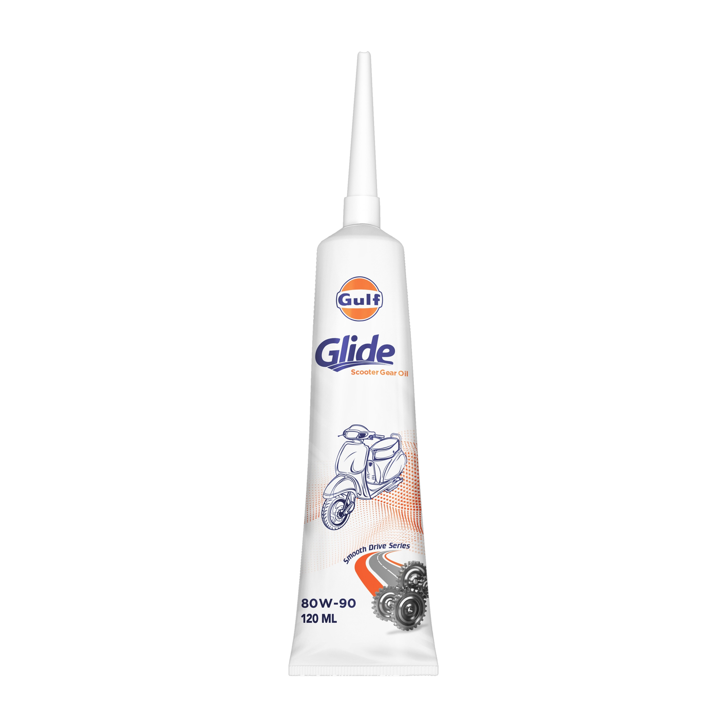 Image of Gulf GLIDE SCOOTER GEAR OIL 80W90 API GL-4 | High Performance Advanced Formula Gear Oil