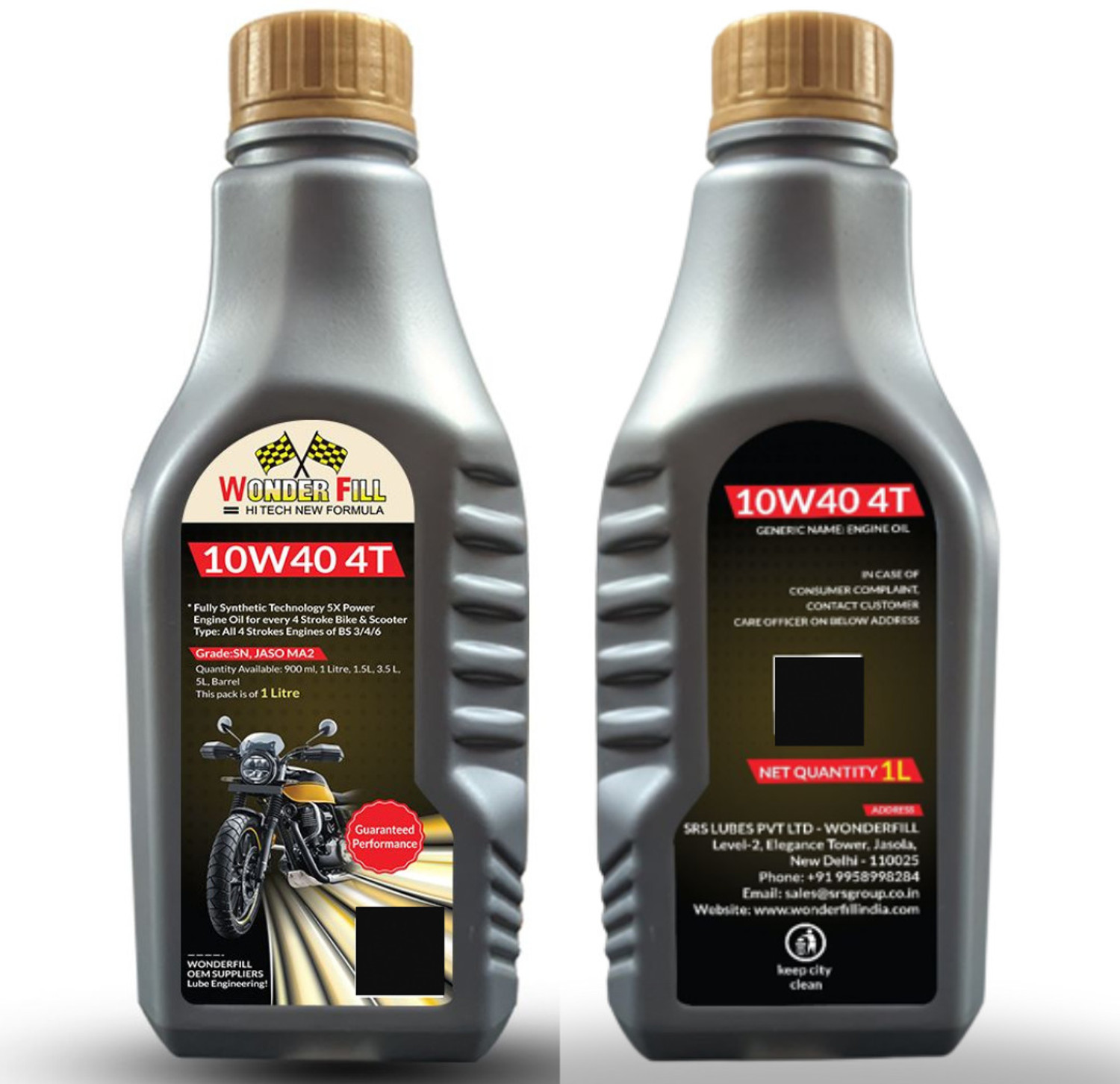 Image of Wonderfill Imported 10W40 SN FULLY SYNTHETIC ENGINE OIL Full-Synthetic Engine Oil
