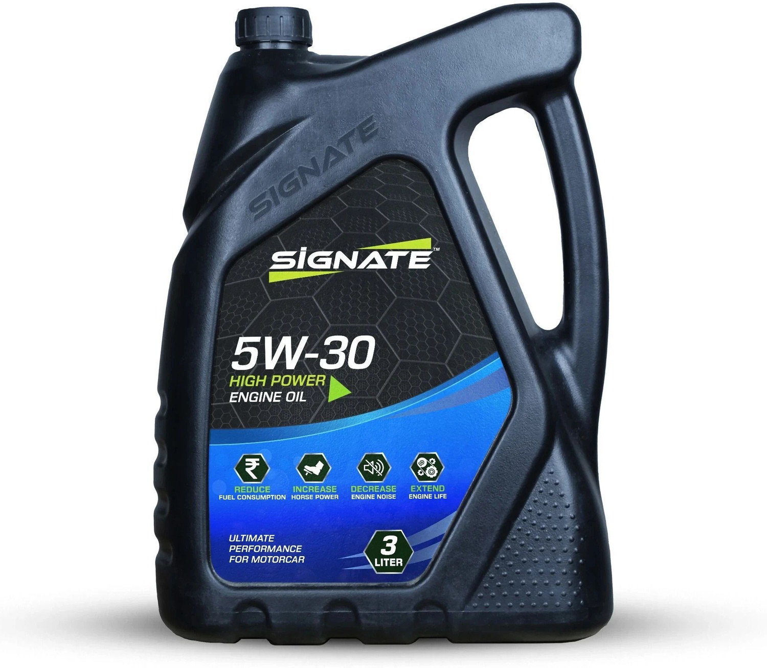 Image of Signate 5W30 Fully Synthetic Engine Oil for Petrol, Diesel & CNG Cars High Performance Engine Oil