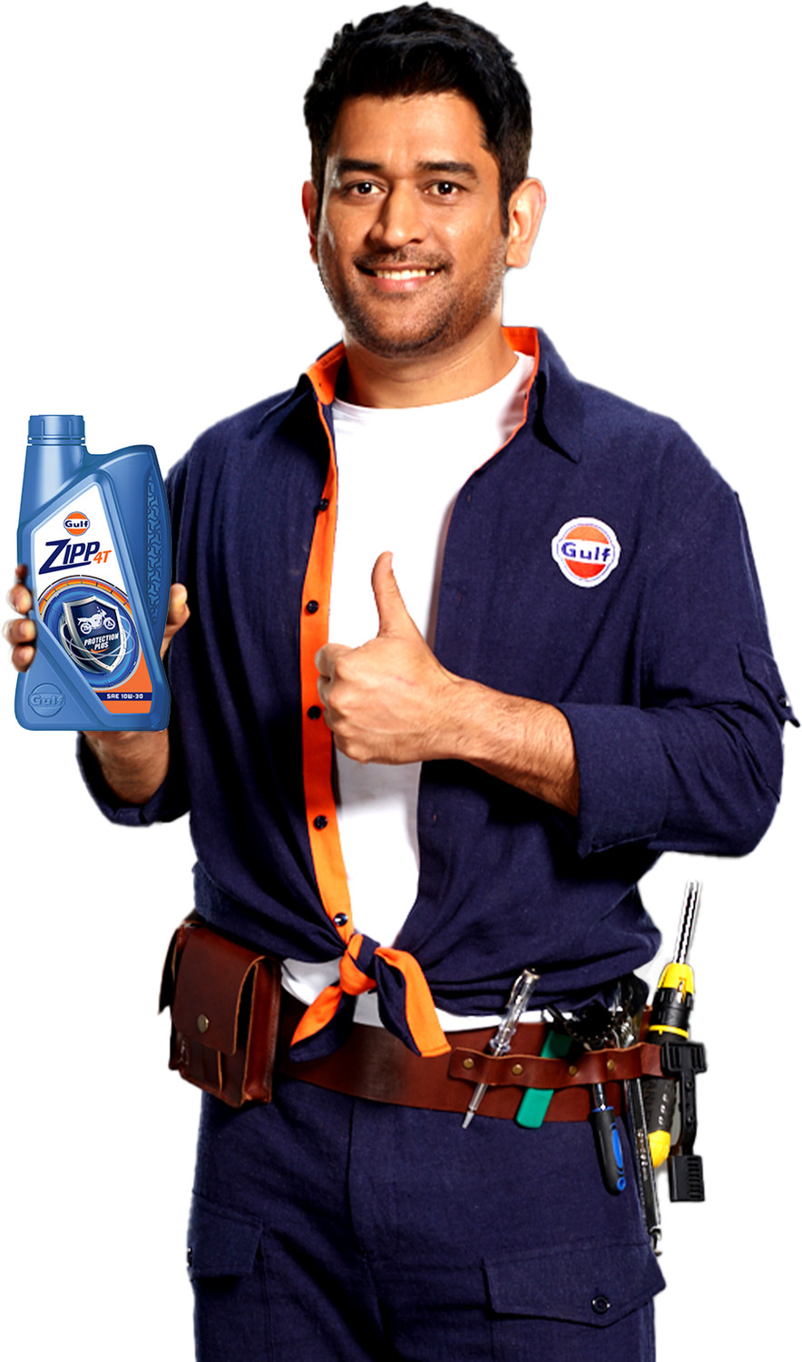 Image of Gulf Zipp 4T 10W30 High Performance Engine Oil