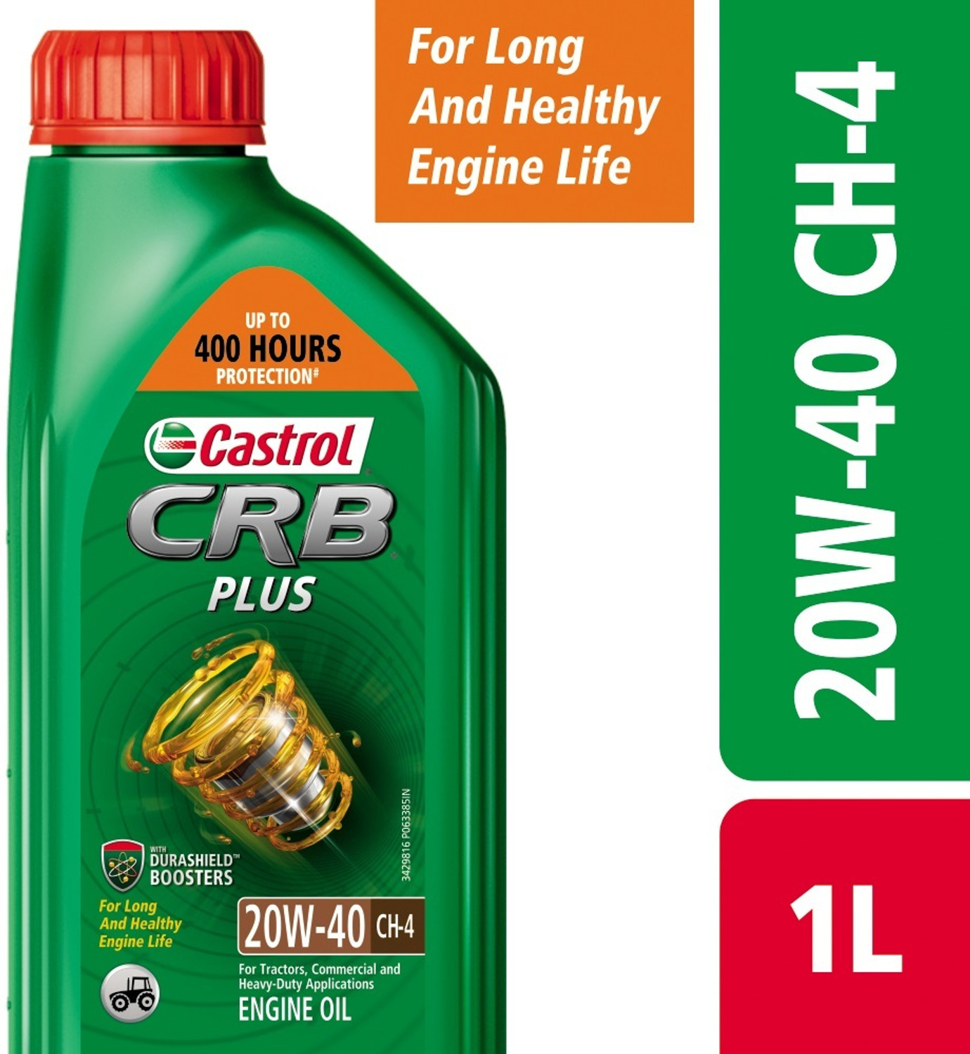 Image of Castrol CRB PLUS 20W-40 CH-4 CAS CRB PLUS 20W-40 CH-4 Multi-Grade Engine Oil