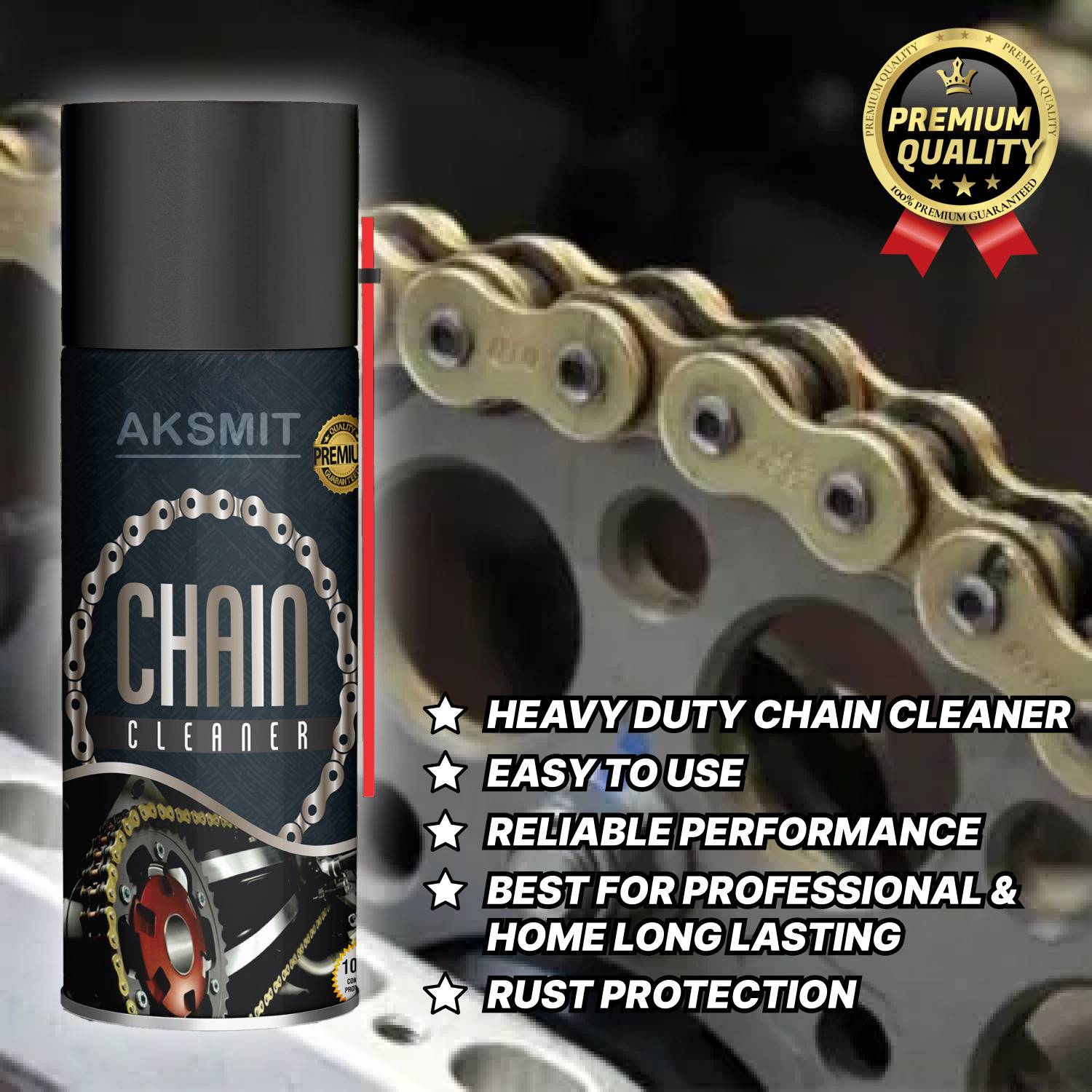Rhtdm Vehicle Chain Lube and Cleaner Spray 150 ml - Image 5