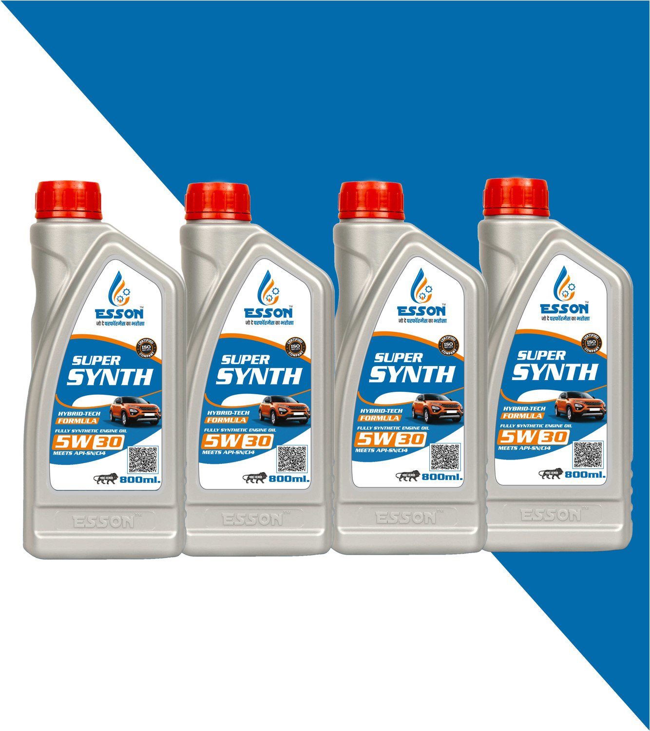 Image of ESSON SUPERSYNTH 5W30 800 ML P4 SUPERSYNTH 5W30 FULLY SYNTHETIC OIL 800ML P4 Full-Synthetic Engine Oil