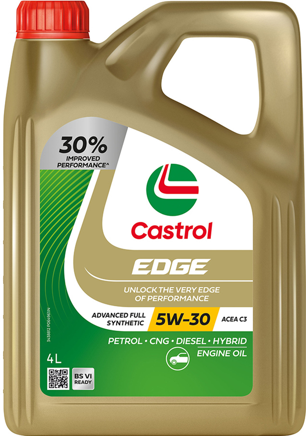 Image of Castrol EDGE 5W-30 Advanced Full Synthetic Engine Oil for Cars | ACEA C3 | Full-Synthetic Engine Oil