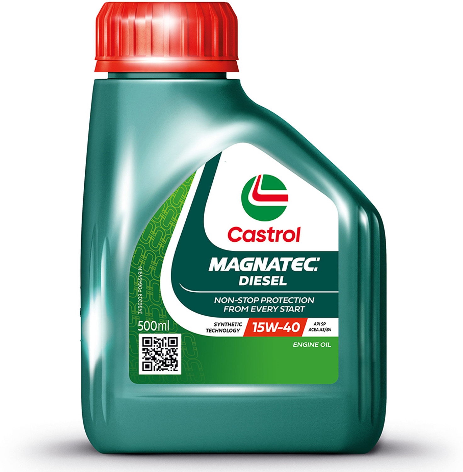 Image of Castrol Magnatec Diesel 15W-40 API SN Part Synthetic Synthetic Blend Engine Oil
