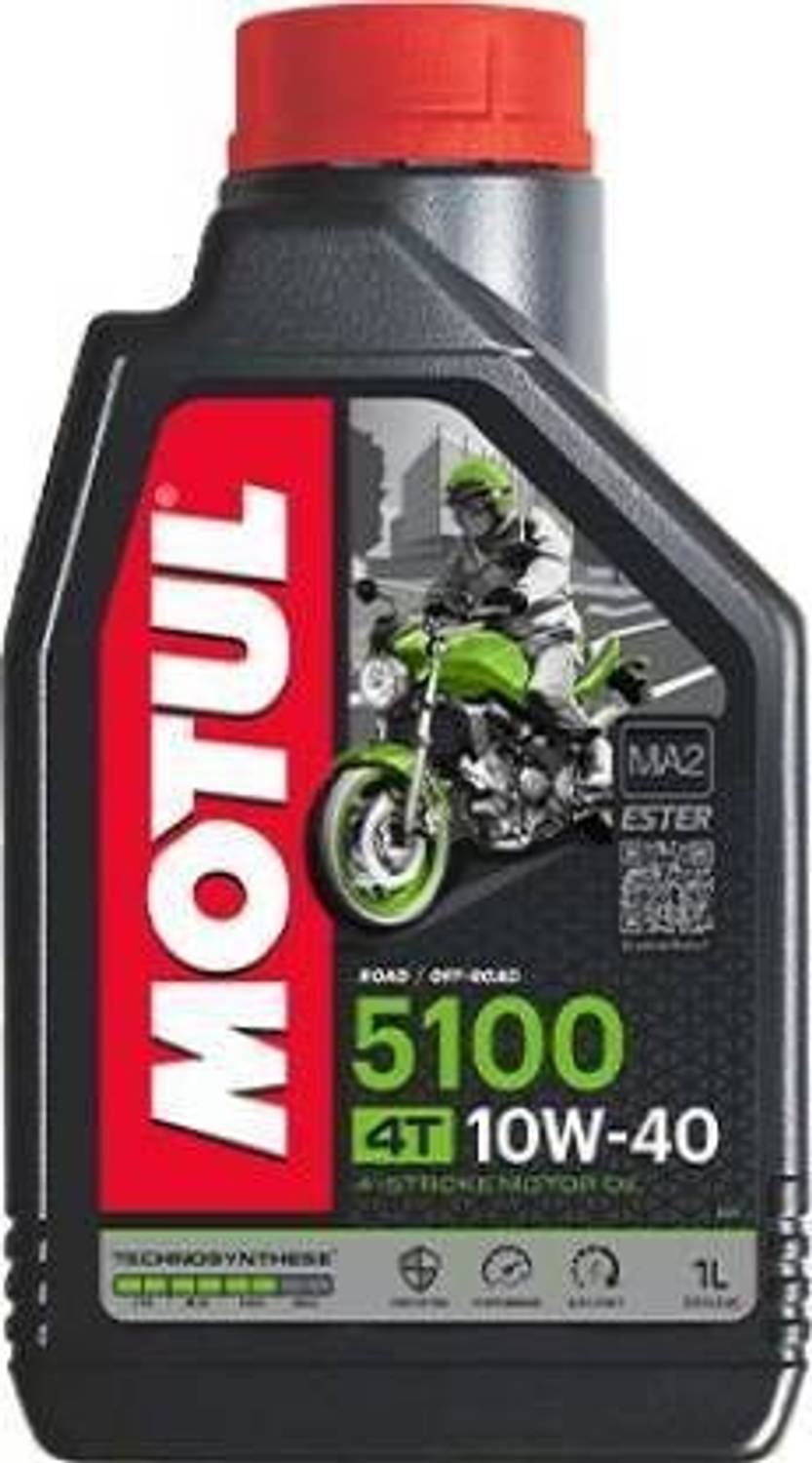 MOTUL 5100 4T 10W40 Engine Oil 1L - Image 1