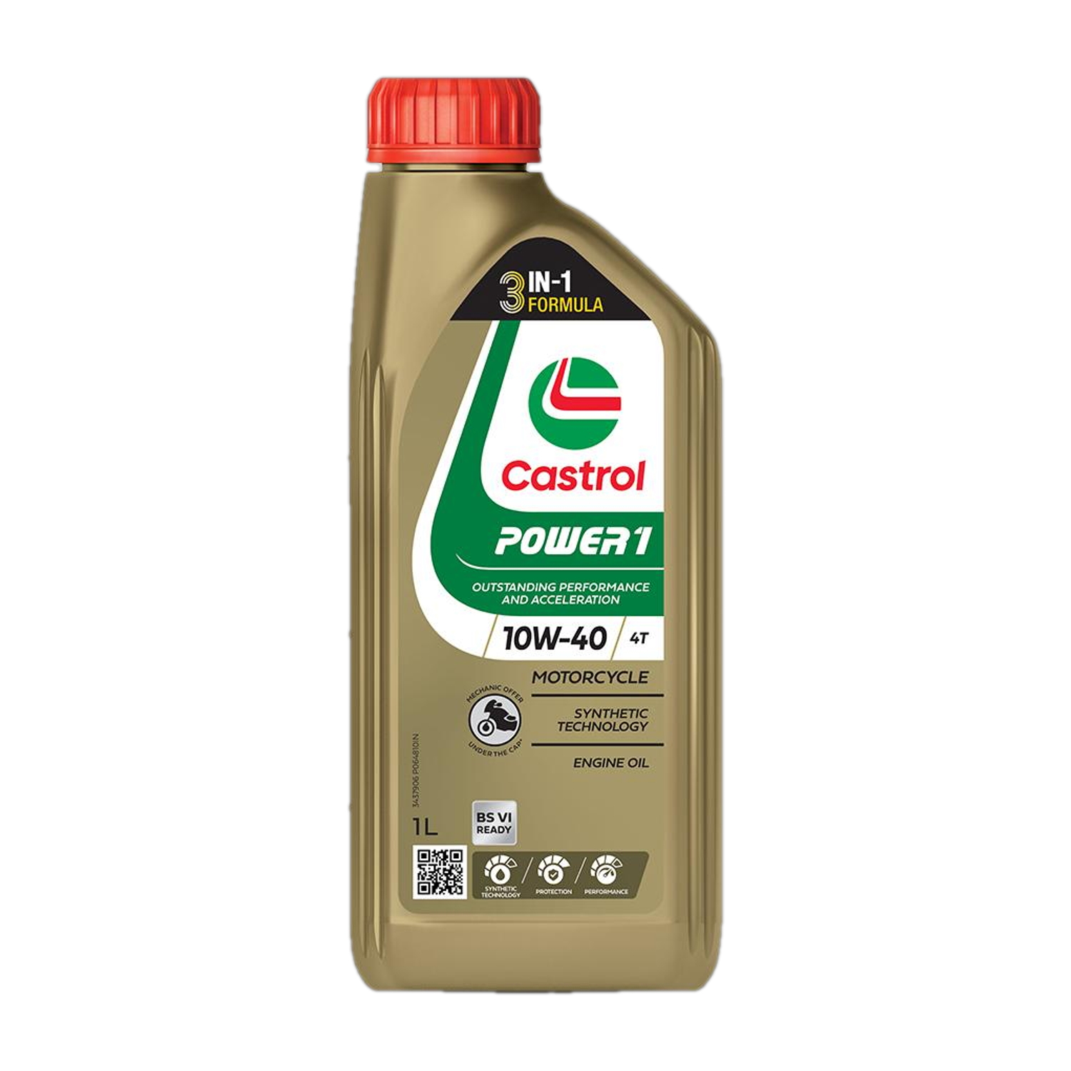 Castrol POWER1 10W-40 4T Synthetic Engine Oil
