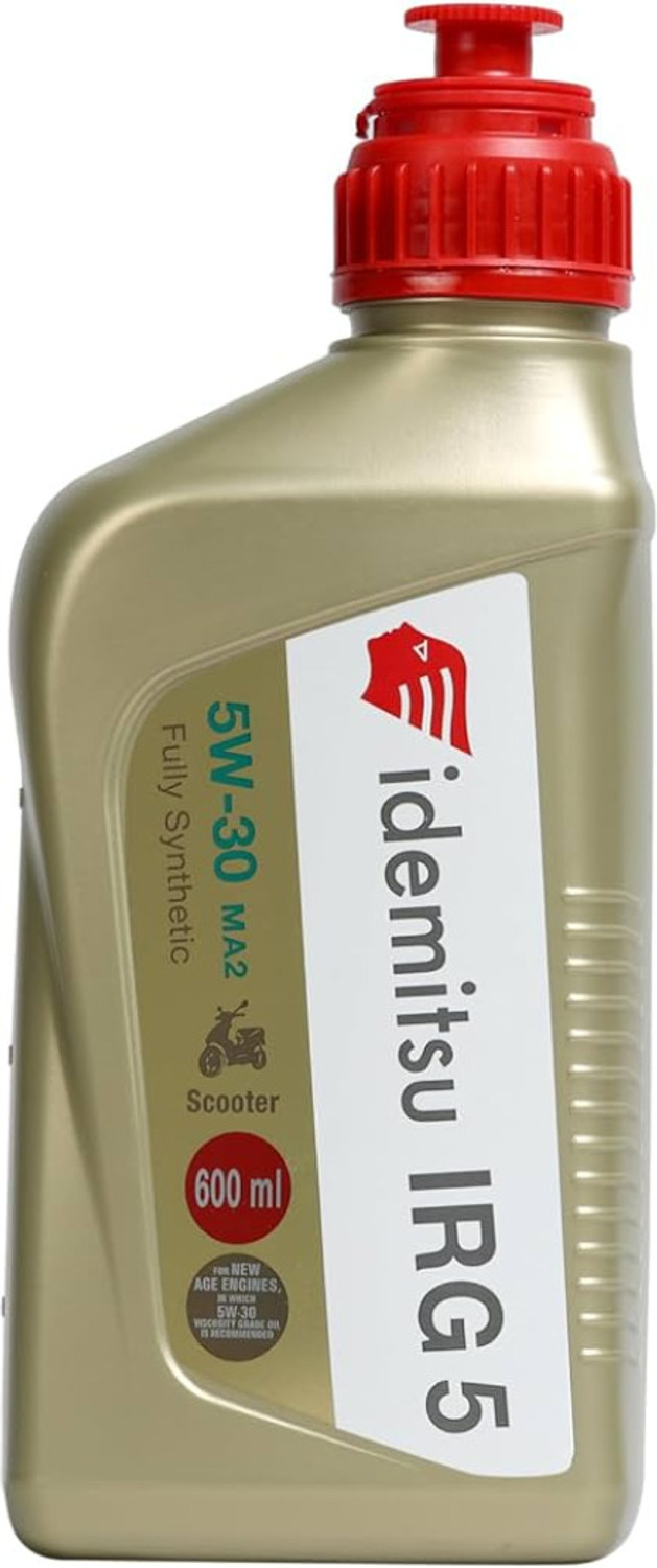 Image of IDEMITSU IRG5 5W30 MA2 Fully Synthetic Engine Oil - For 4Stroke Motorcycles 5W30 Full-Synthetic Engine Oil