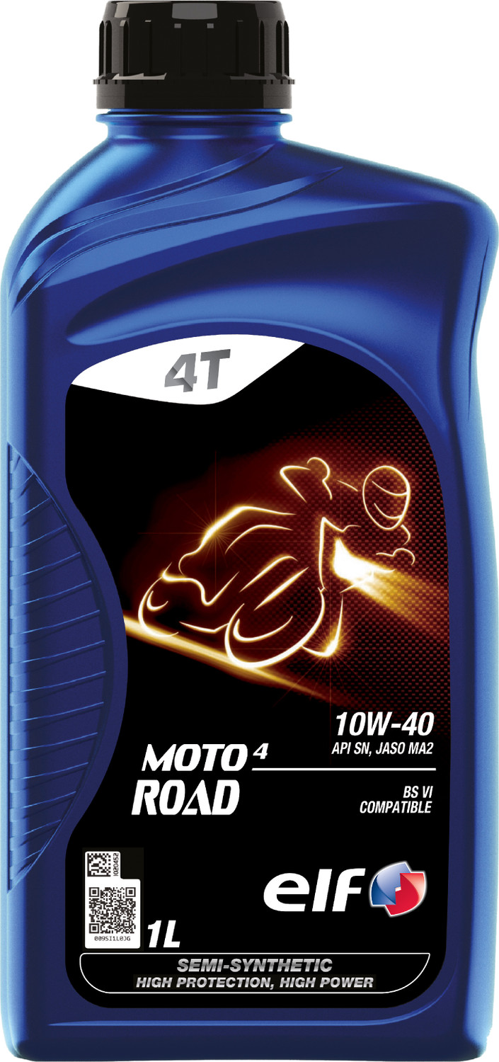 Image of Elf Road 10W-40 Synthetic Blend Engine Oil