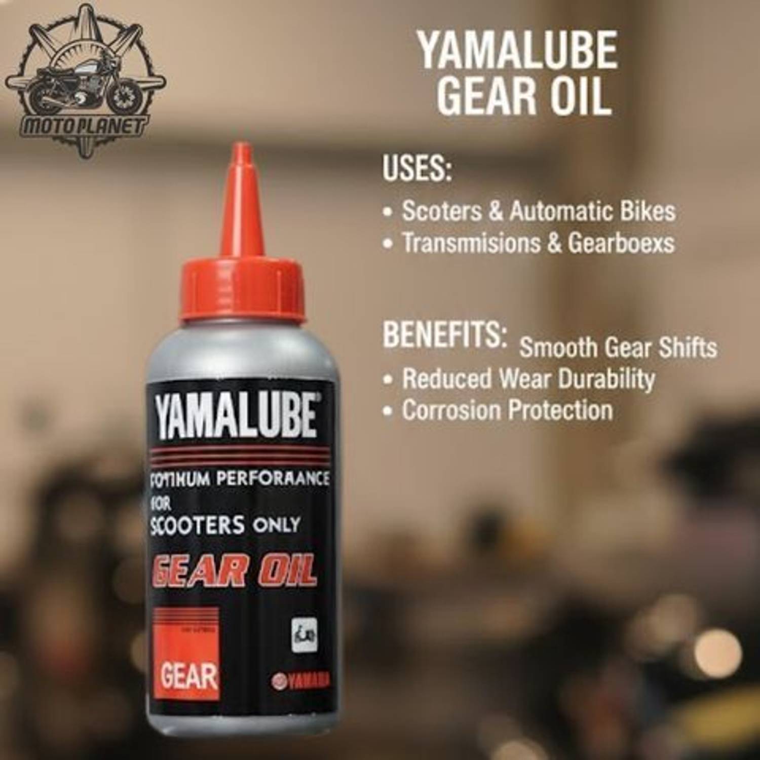 MOTO PLANET MPD-Yamalube Optimum Performance Scooter Gear Oil