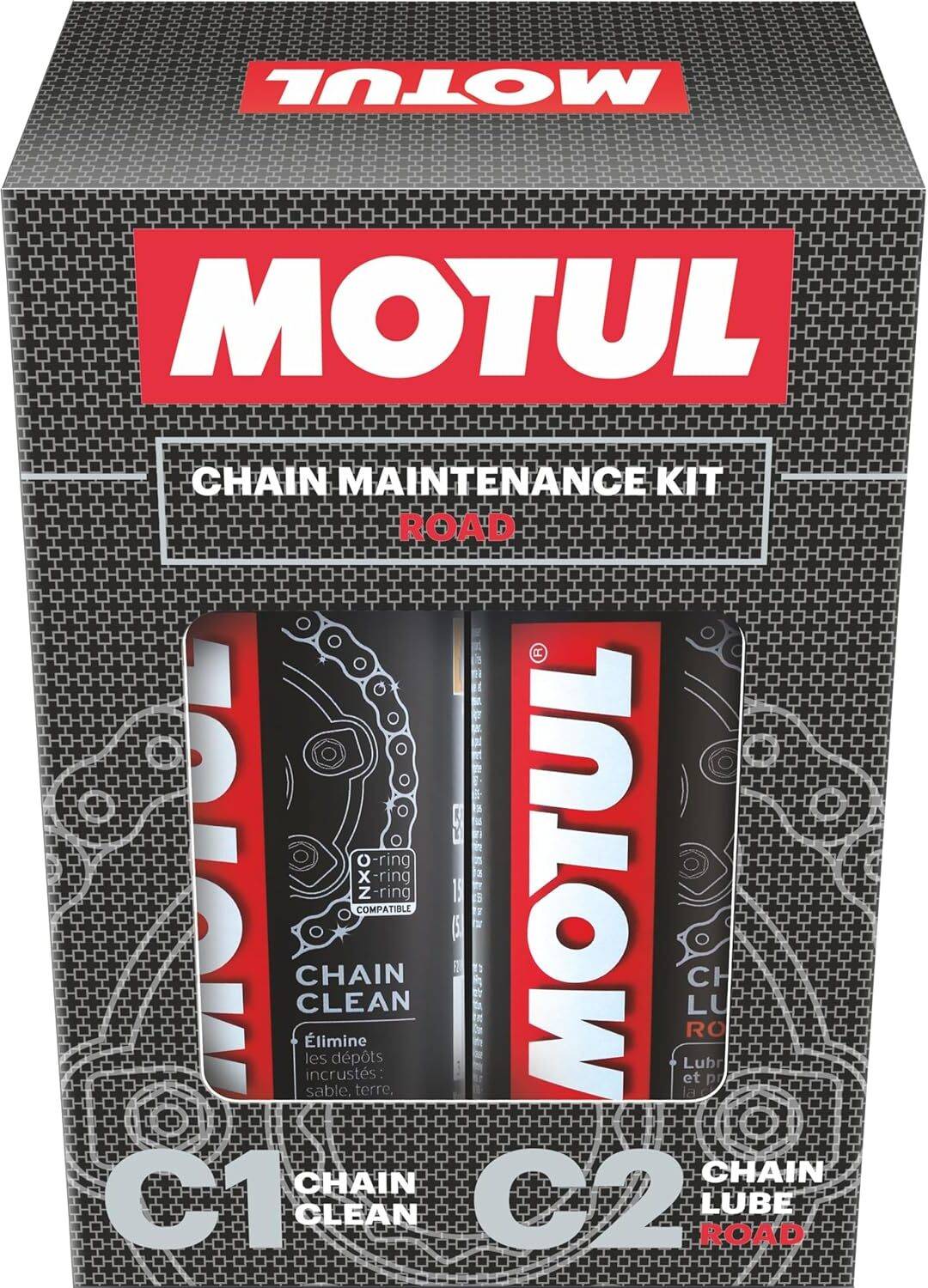 MOTUL C1 C2 Combo Chain Oil Pack of Pack of 2 · 300 ml (600 ml total)