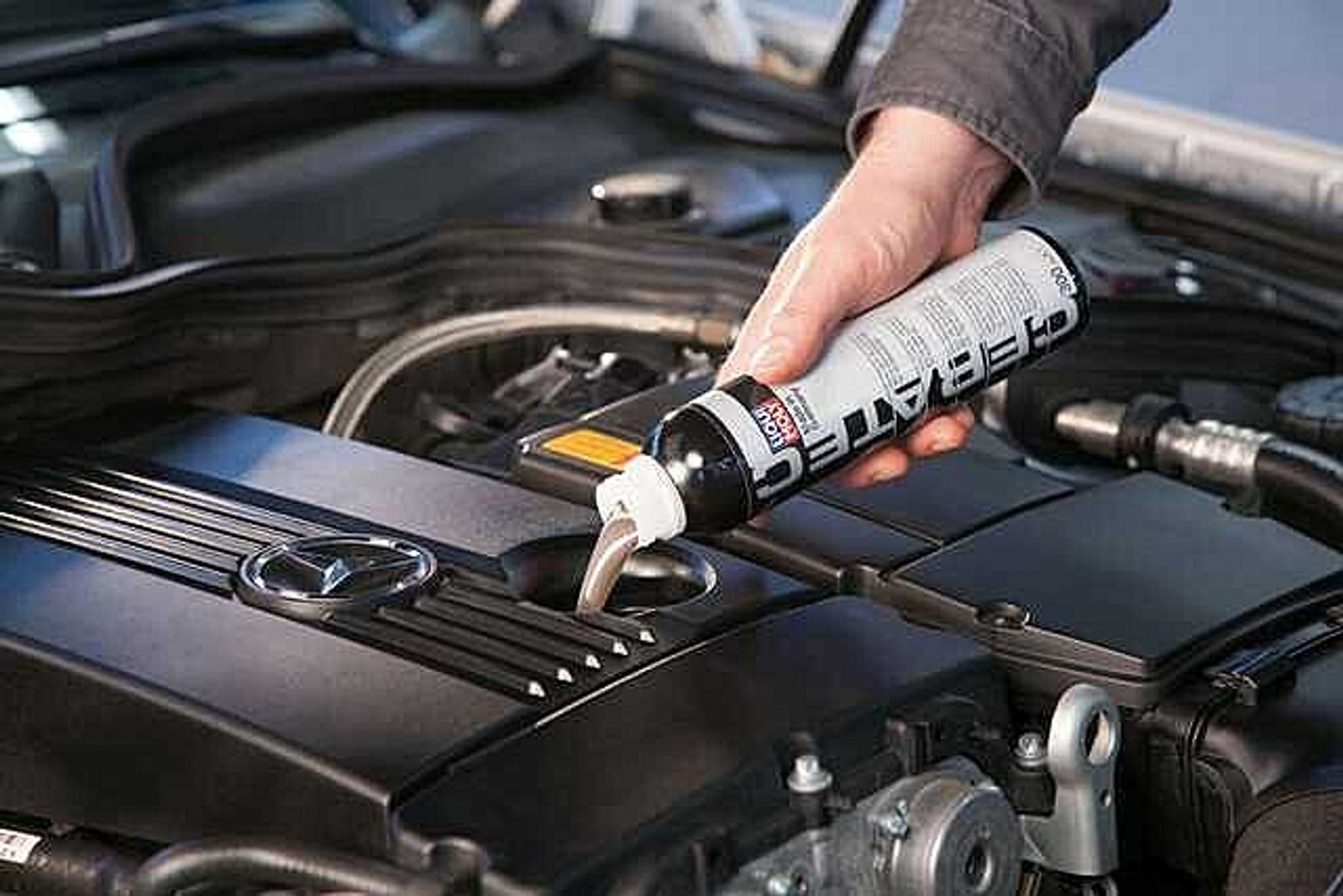 Image of Liqui Moly Cera Tec - German Nano Ceramic Engine Oil Additive for Petrol, Diesel Cars | Reduces Friction & Wear | 50000 KM Protection Oil Flush and Treatment