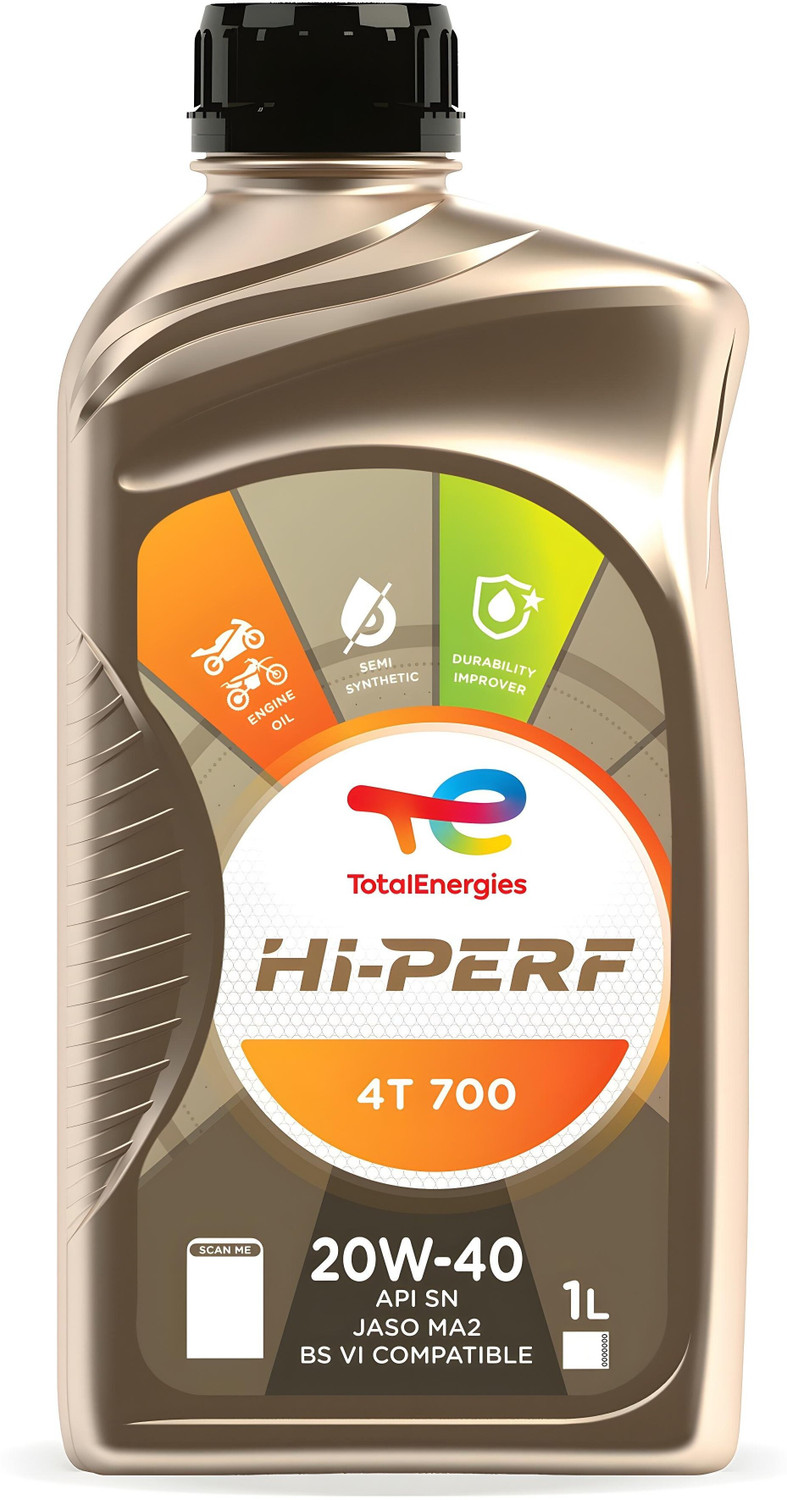 Image of Total Energies Hi-Perf 700 20W-40 API SN Technosynthese (Semi Synthetic)