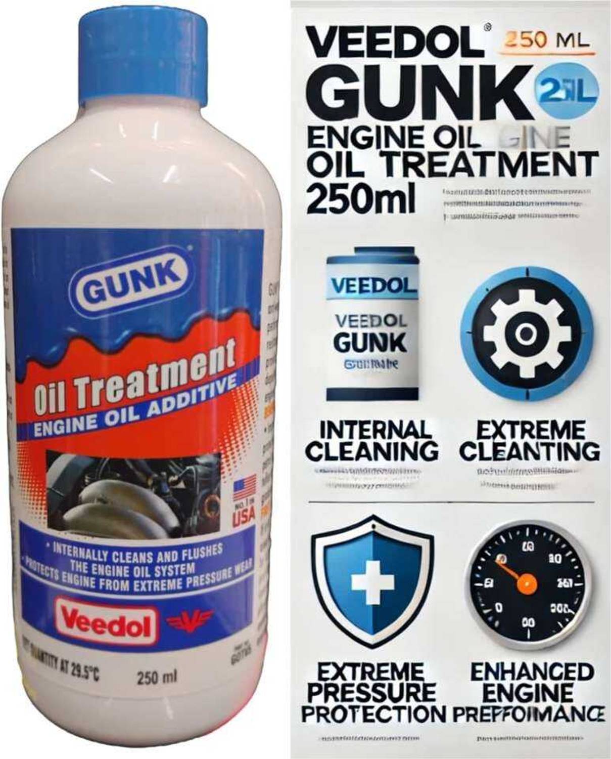 Veedol Gunk Oil Treatment for Cars - Image 2