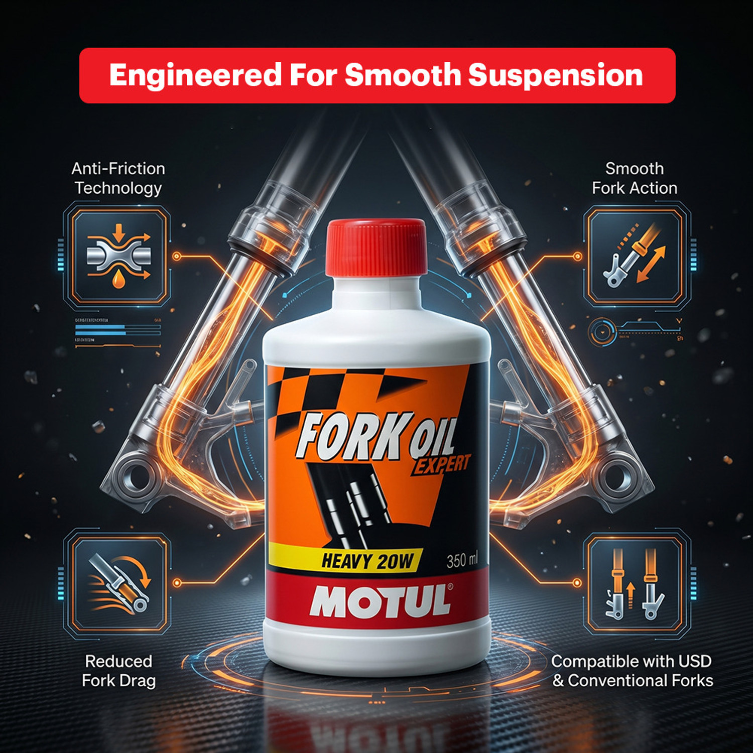 Image of MOTUL Fork Oil Expert 20W Fork Oil