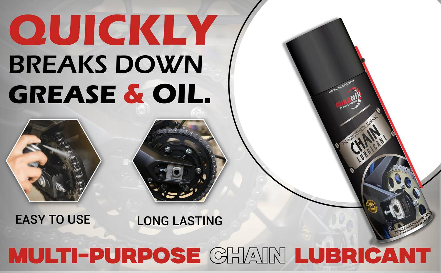 MIKANIX Premium Bike Chain Lube Spray - Image 3