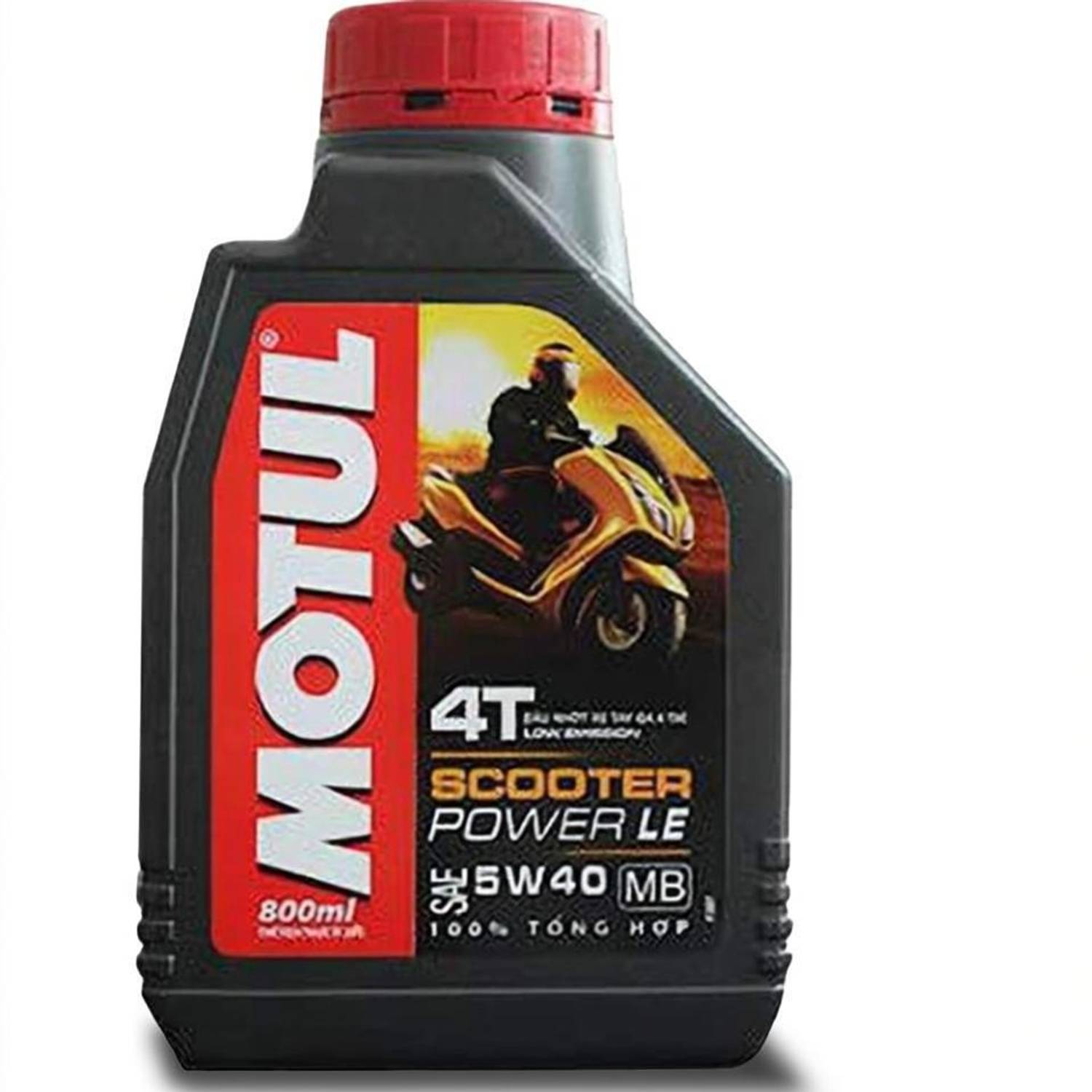 MOTUL Scooter Power LE 5W-40 Full Synthetic Engine Oil - Image 1