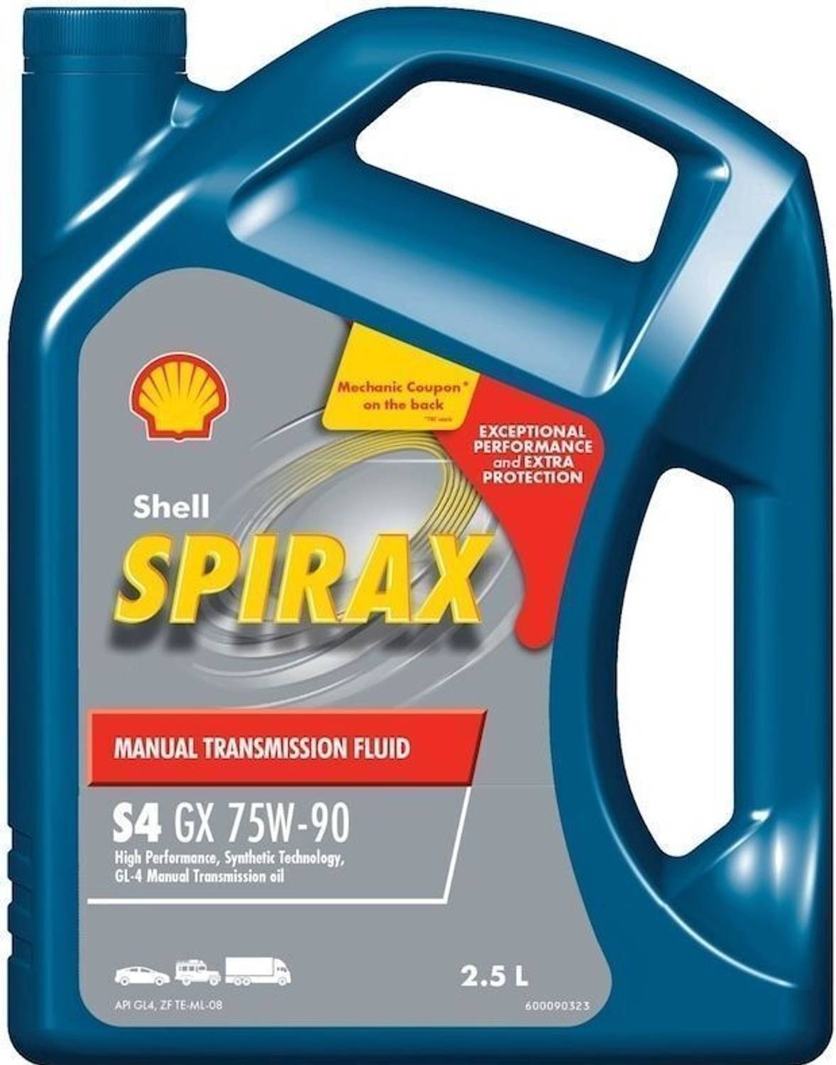Shell Spirax S4 Gx 75W-90 Synthetic Gear Oil Synthetic Technology