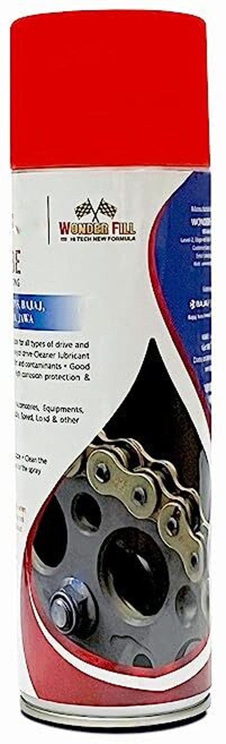 Image of Wonderfill 786PL WONDERFILL HIGH STRENGTH MOLECULAR COAT CHAIN LUBE CHAIN OIL 500 ML PL Chain Oil