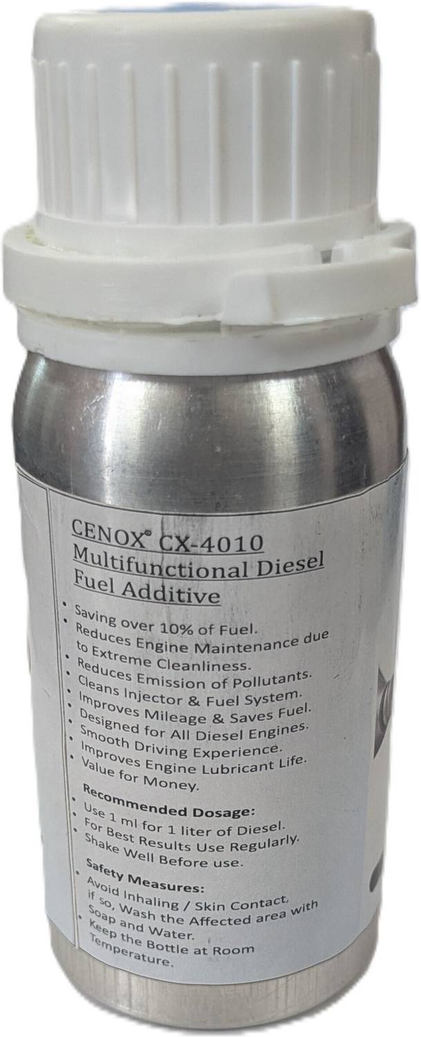 CENOX CX 4010 Multifunctional Diesel Additive (100 ml) (DIESEL ADDITIVE) Transmission Oil Price in India - Buy CENOX CX 4010 Multifunctional Diesel Additive (100 ml) (DIESEL ADDITIVE) Transmission Oil online at Flipkart.com CENOX CX 4010 Multifunctional Diesel Additive (100 ml) (DIESEL ADDITIVE) Transmission Oil Price in India - Buy CENOX CX 4010 Multifunctional Diesel Additive (100 ml) (DIESEL ADDITIVE) Transmission Oil online at Flipkart.com