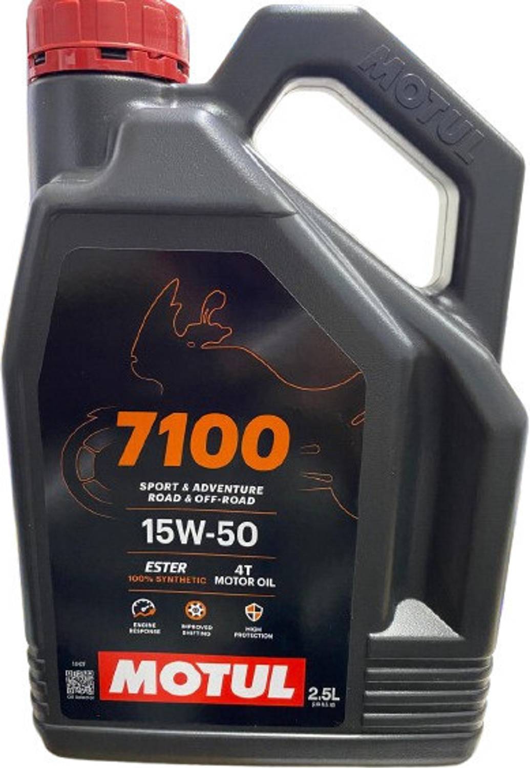 MOTUL 7100 4T 15W50 100% Synthetic Ester Engine Oil