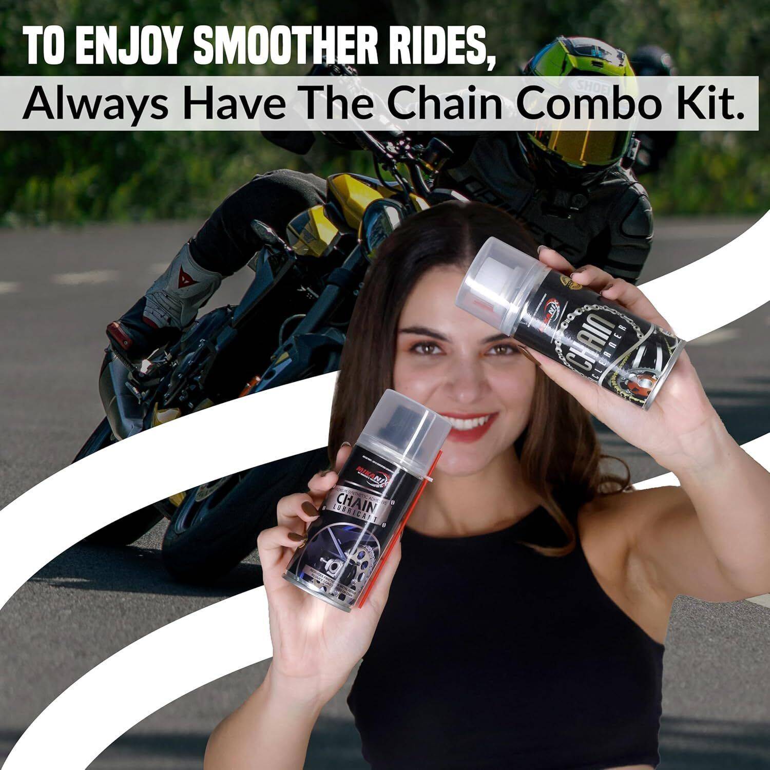 MIKANIX Bike Chain Lubricant & Cleaner Spray - Image 3