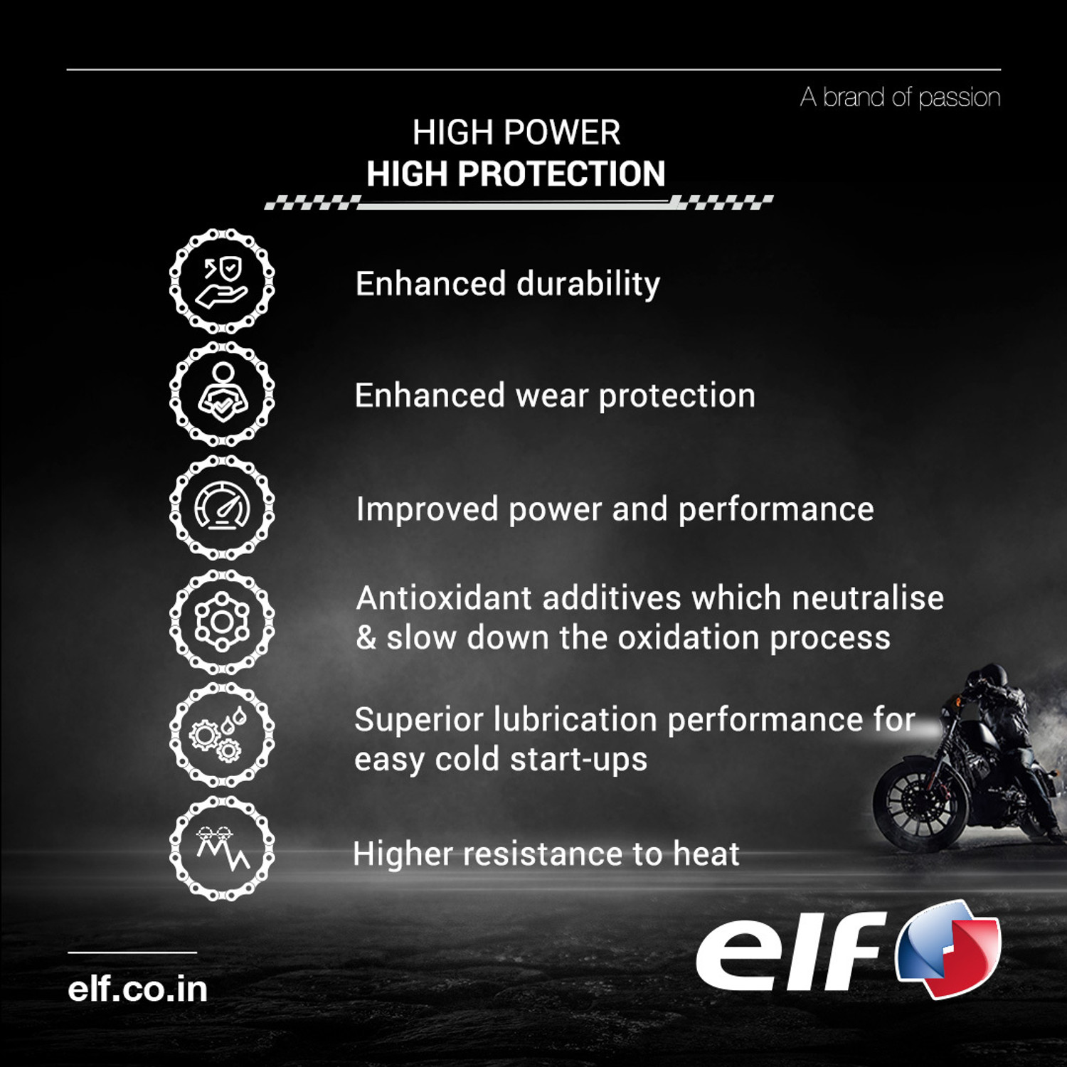 Image of Elf Road 10W-40 Synthetic Blend Engine Oil