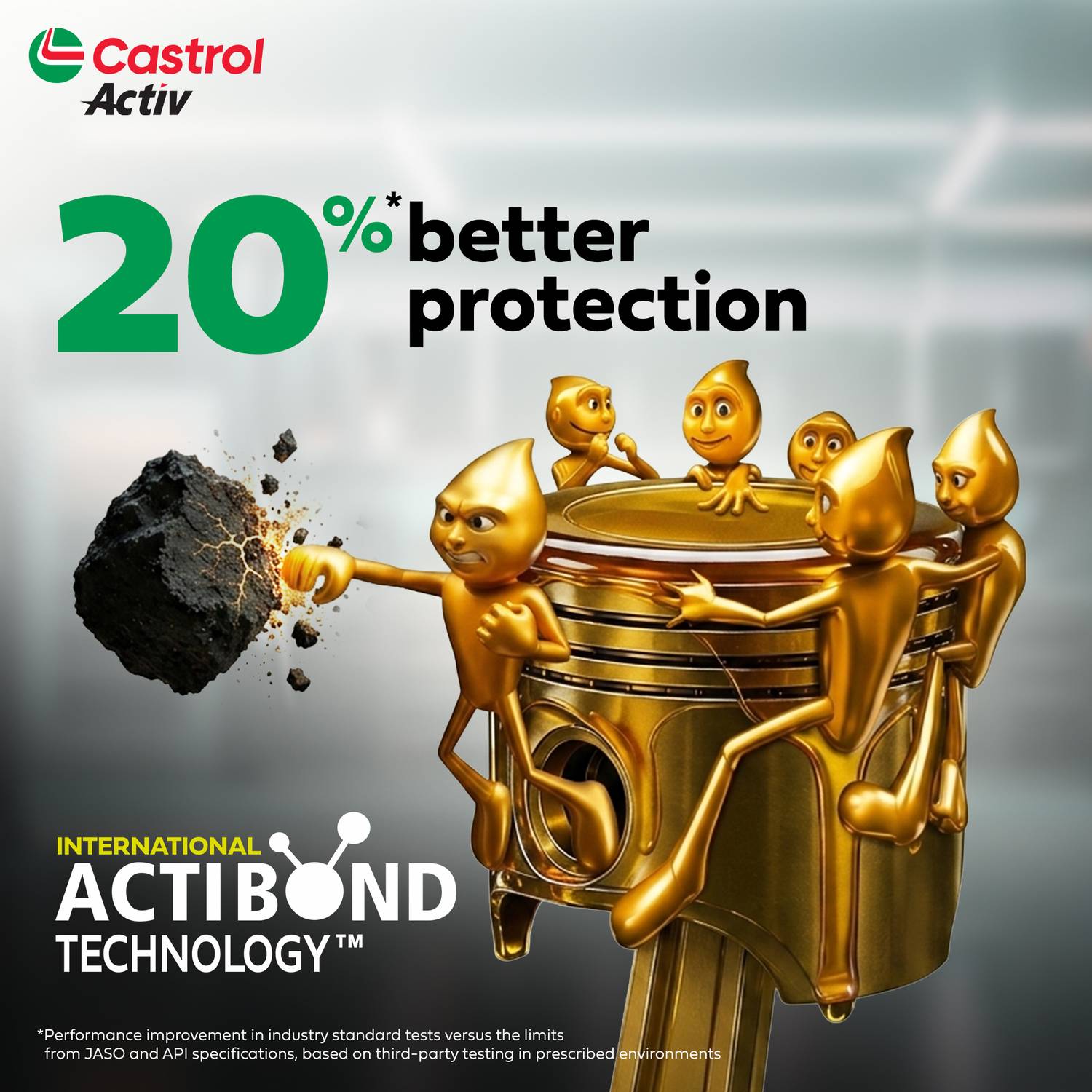 Castrol Activ 4T 10W-30 Full-Synthetic Engine Oil - Image 5