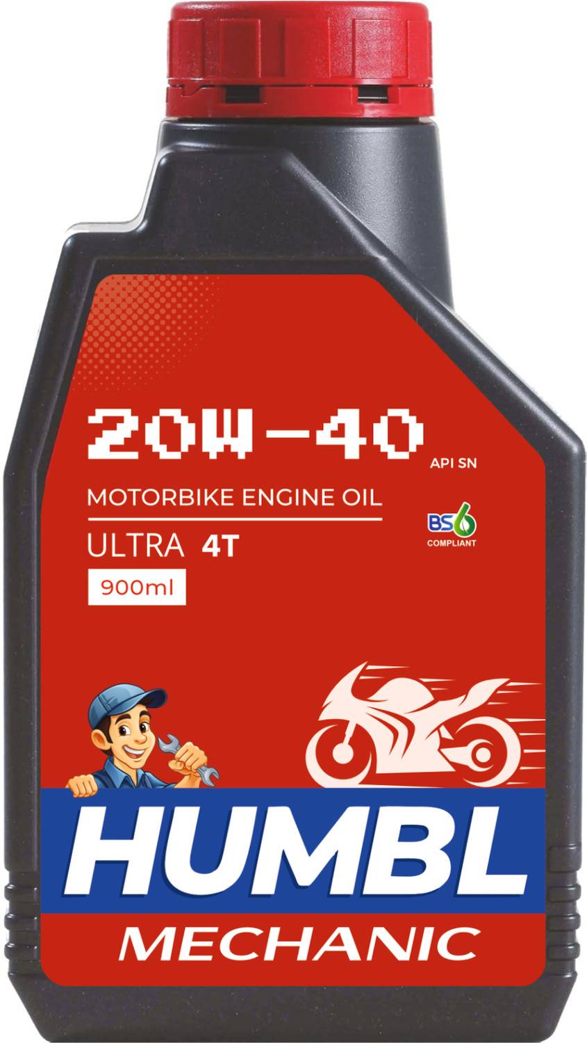 Bikers' Choice Bike 20w-40 4 Stroke Engine oil for all types of modern bikes and gearless scooters High Performance Engine Oil