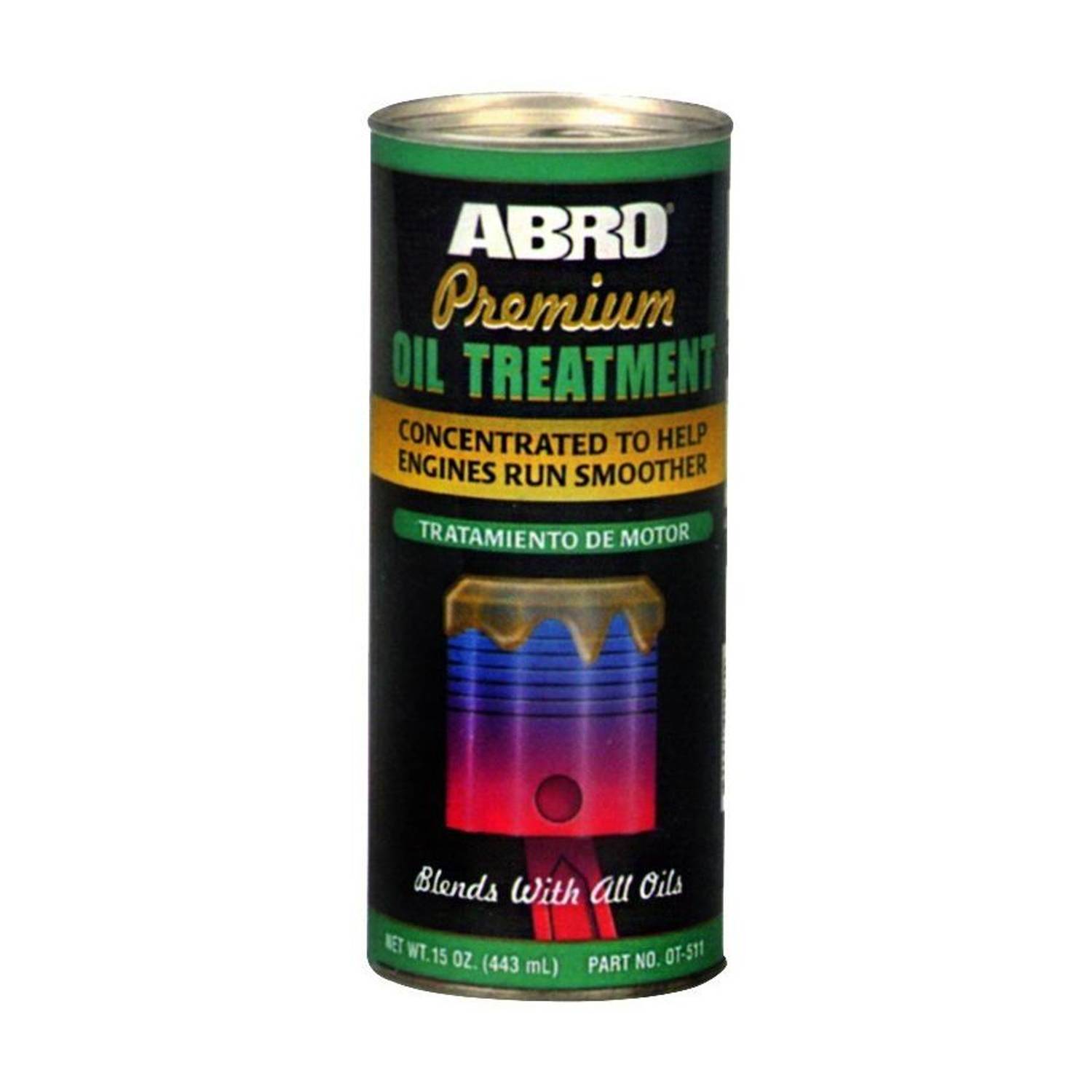 ABRO OT-511 Premium Oil Treatment High-Mileage Engine Oil