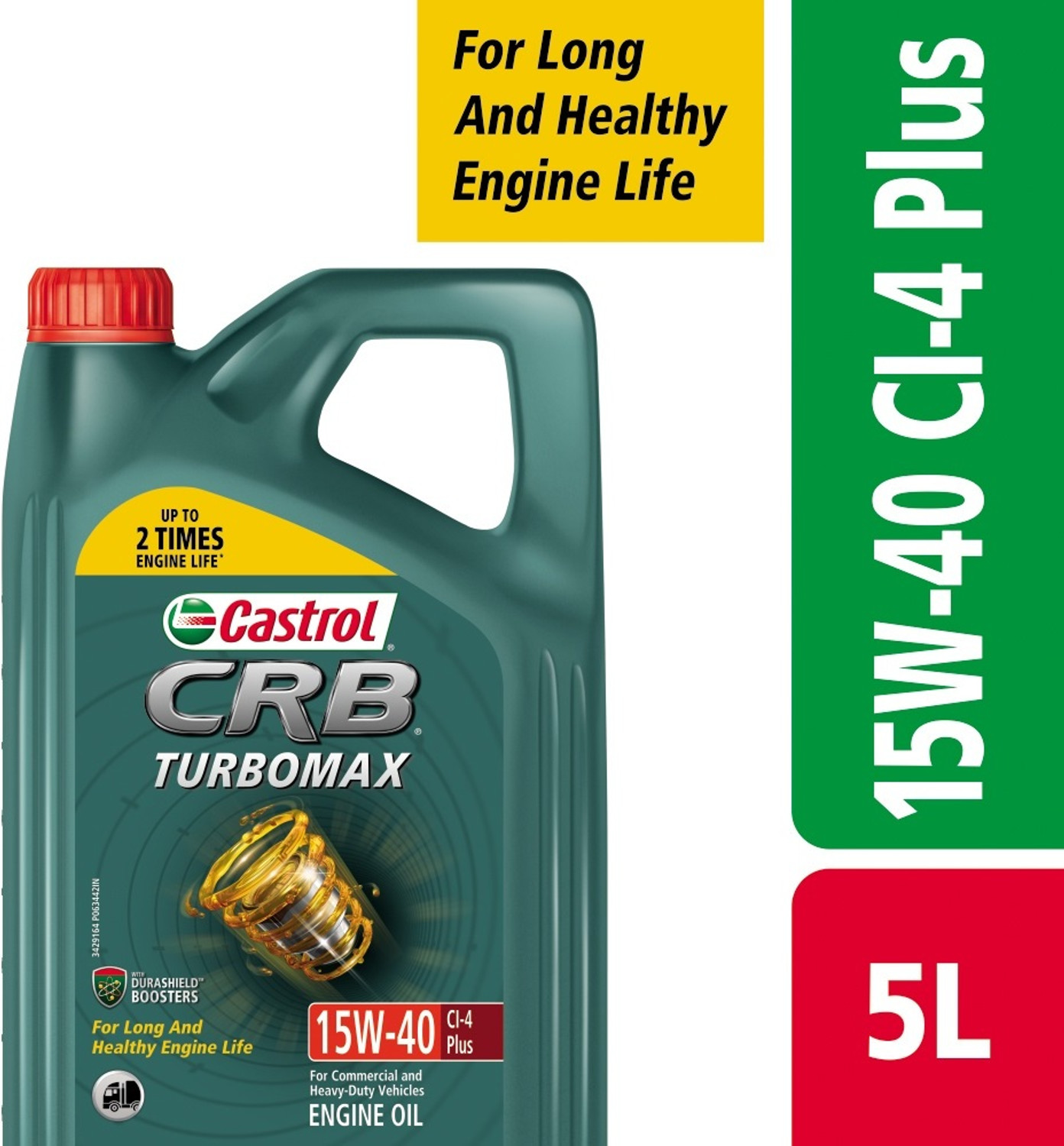Image of Castrol CRB TURBOMAX 15W-40 CI-4 Plus Multi-Grade Engine Oil