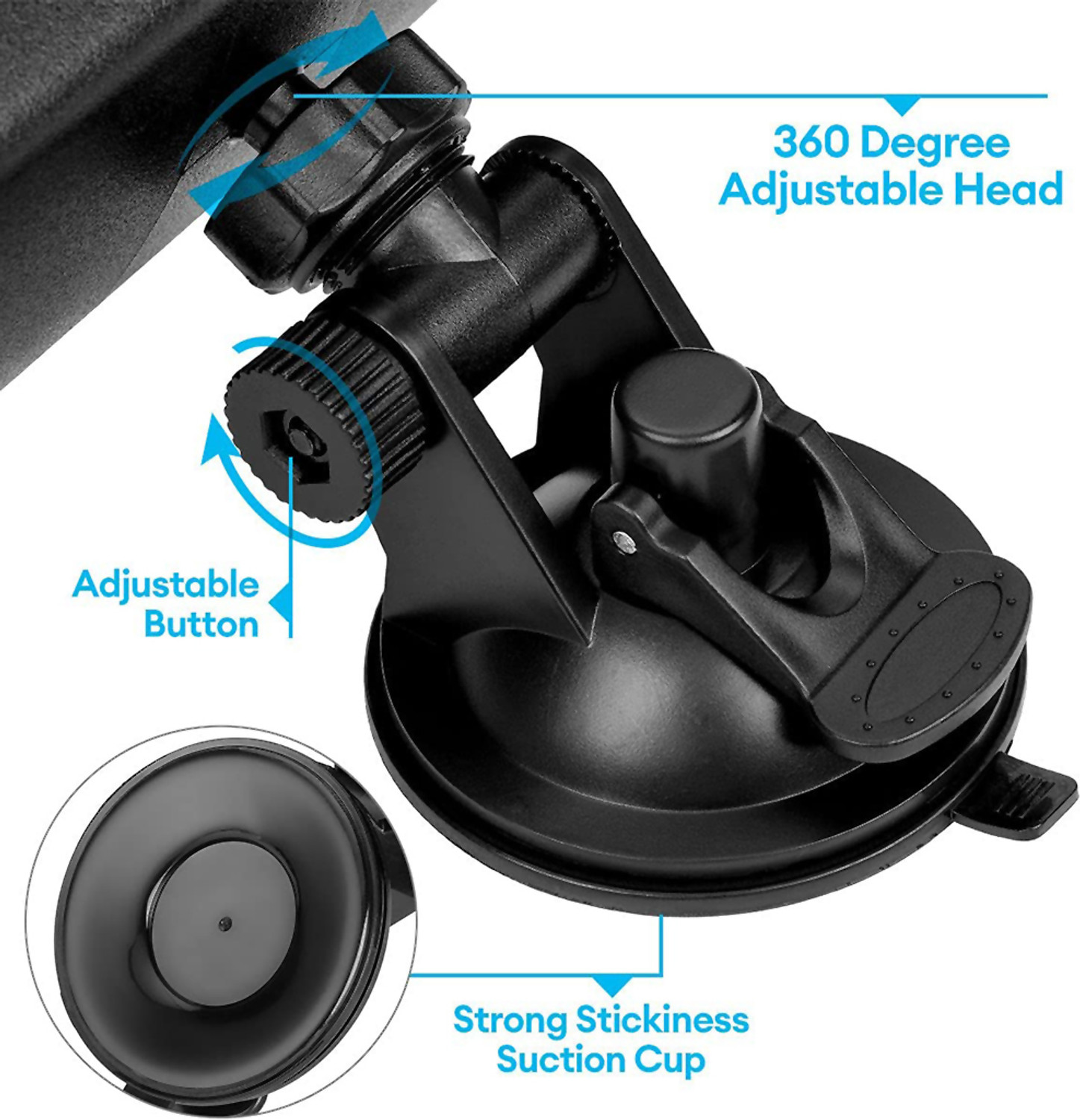 Image of PALAY Manual Vanity Mirror For Universal For Car Universal For Car (Center)